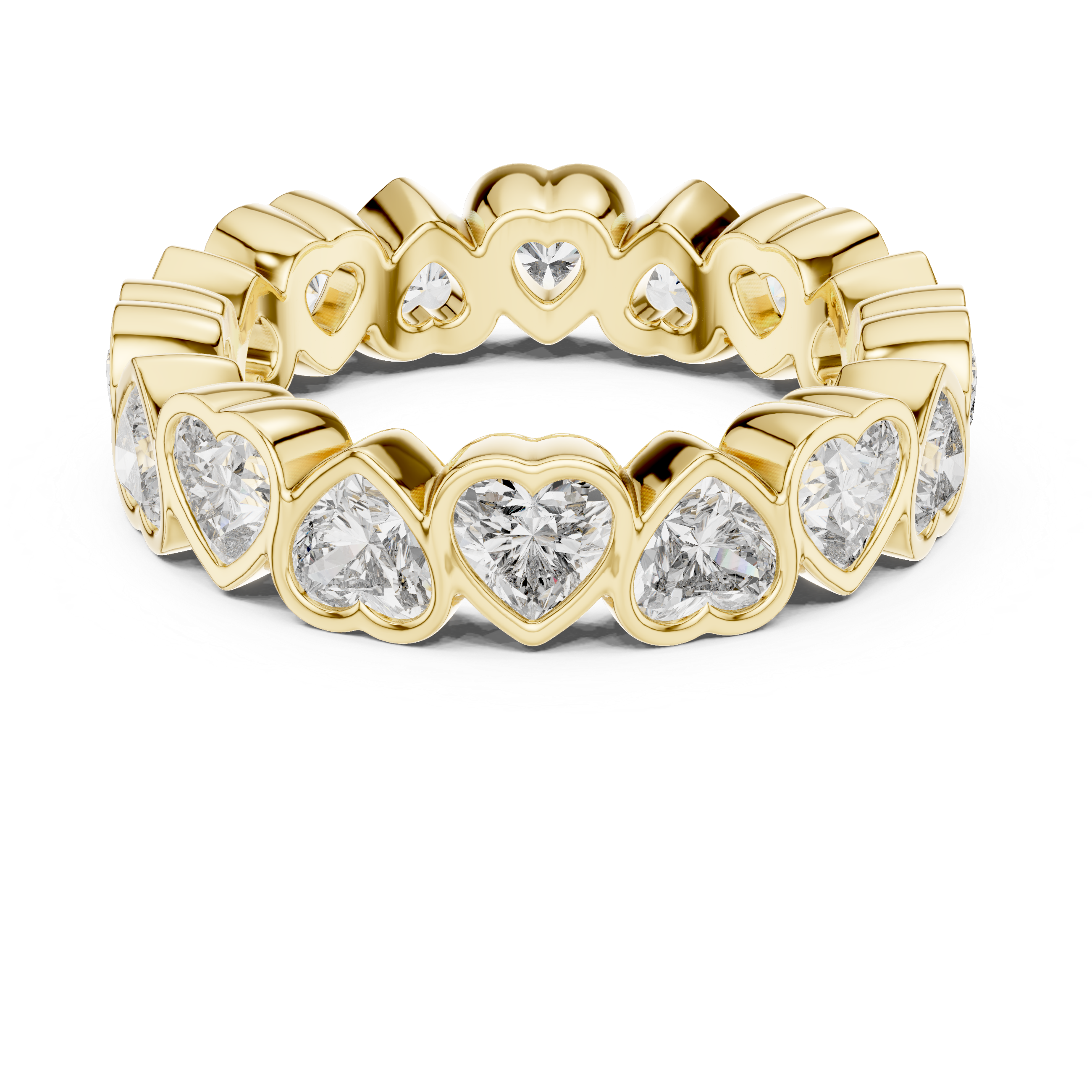 Velvet Ribbon Lab Grown Diamond Tapered Ring