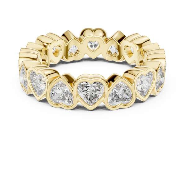 Velvet Ribbon Lab Grown Diamond Tapered Ring