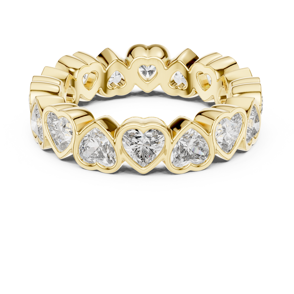 Velvet Ribbon Lab Grown Diamond Tapered Ring