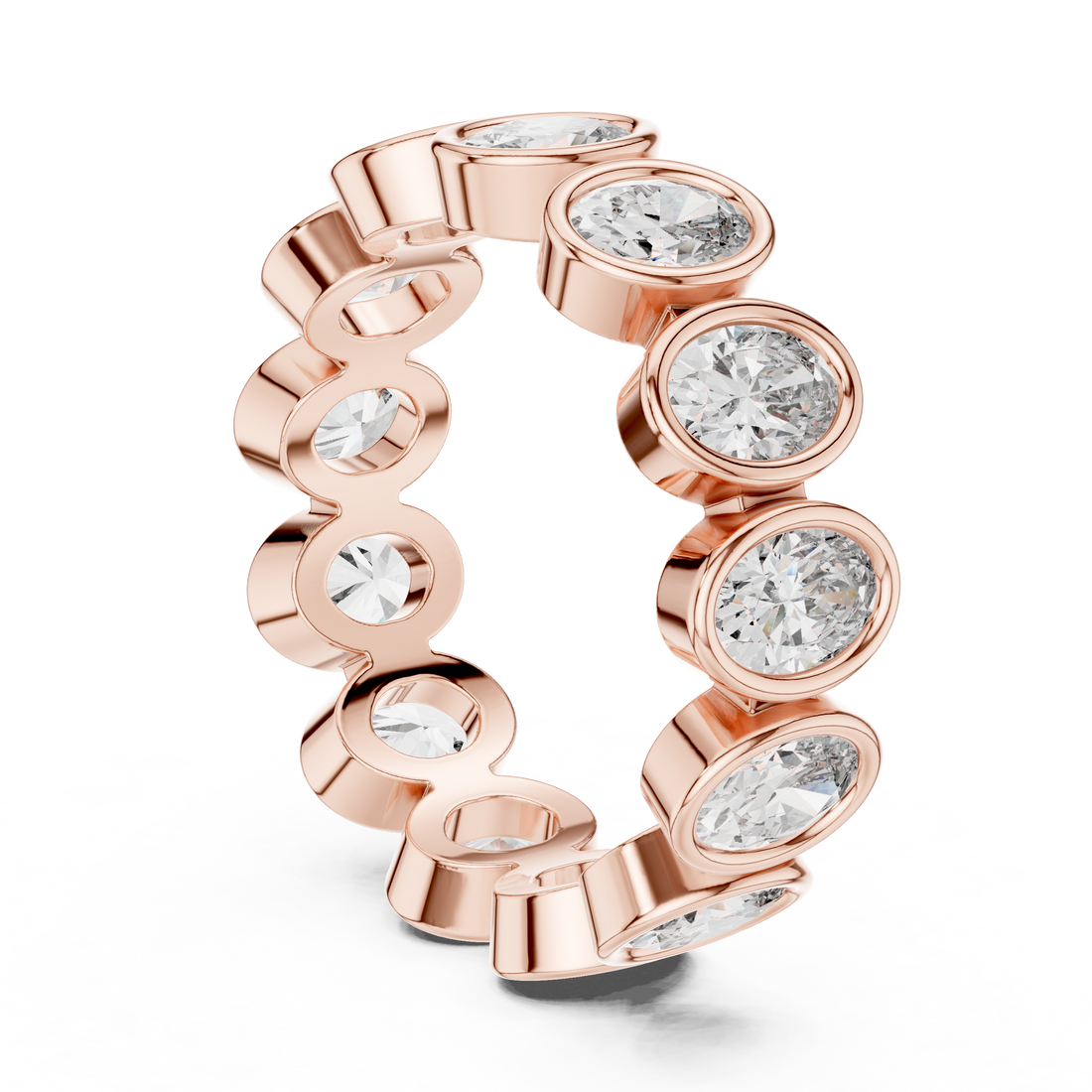 Silver Lining Lab Grown Diamond Cluster Ring