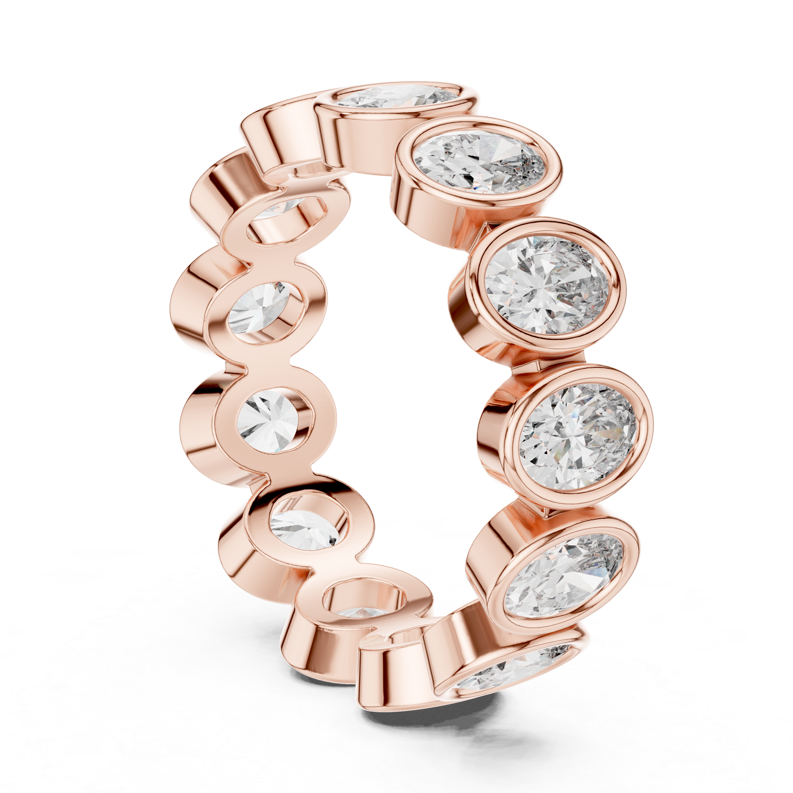 Silver Lining Lab Grown Diamond Cluster Ring