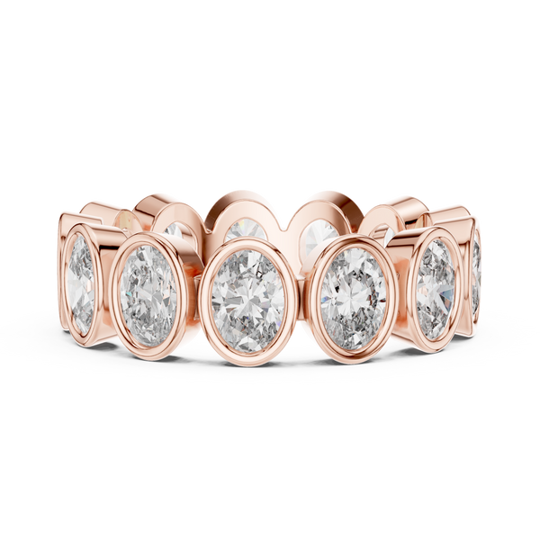 Silver Lining Lab Grown Diamond Cluster Ring