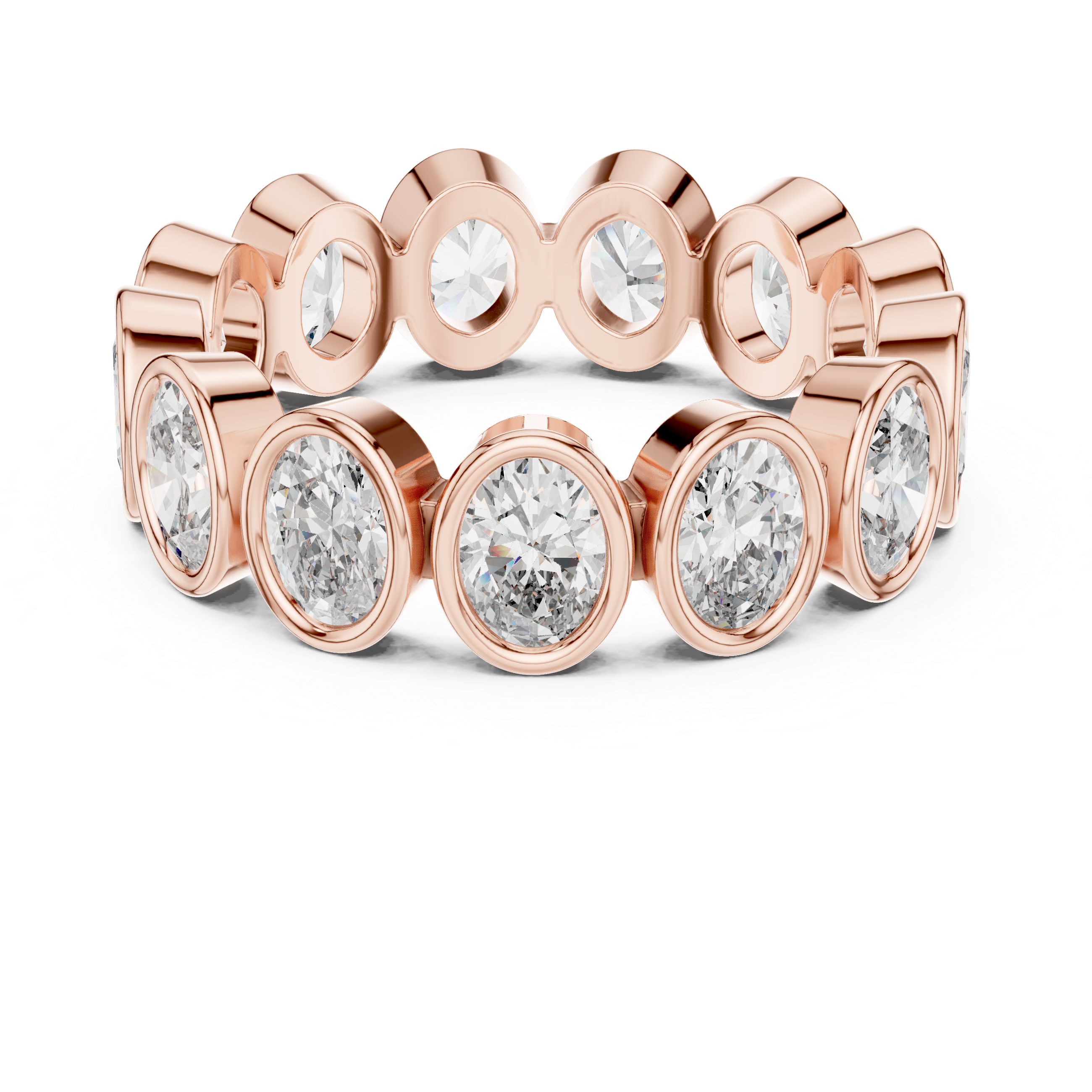 Silver Lining Lab Grown Diamond Cluster Ring