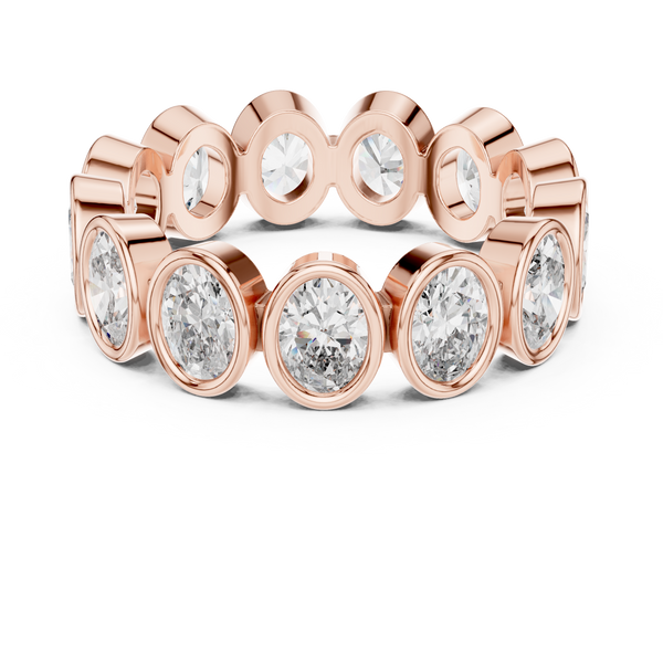 Silver Lining Lab Grown Diamond Cluster Ring