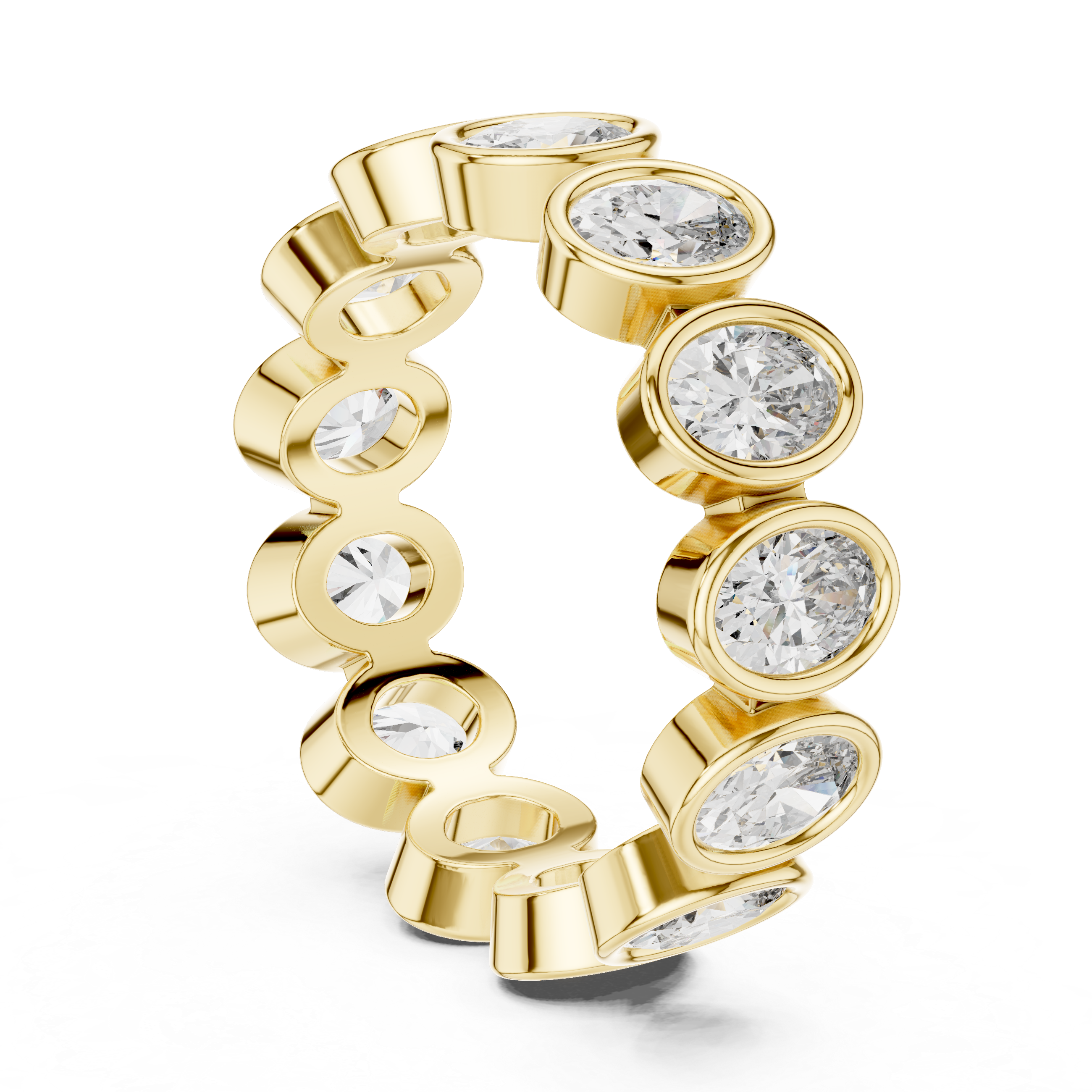 Silver Lining Lab Grown Diamond Cluster Ring