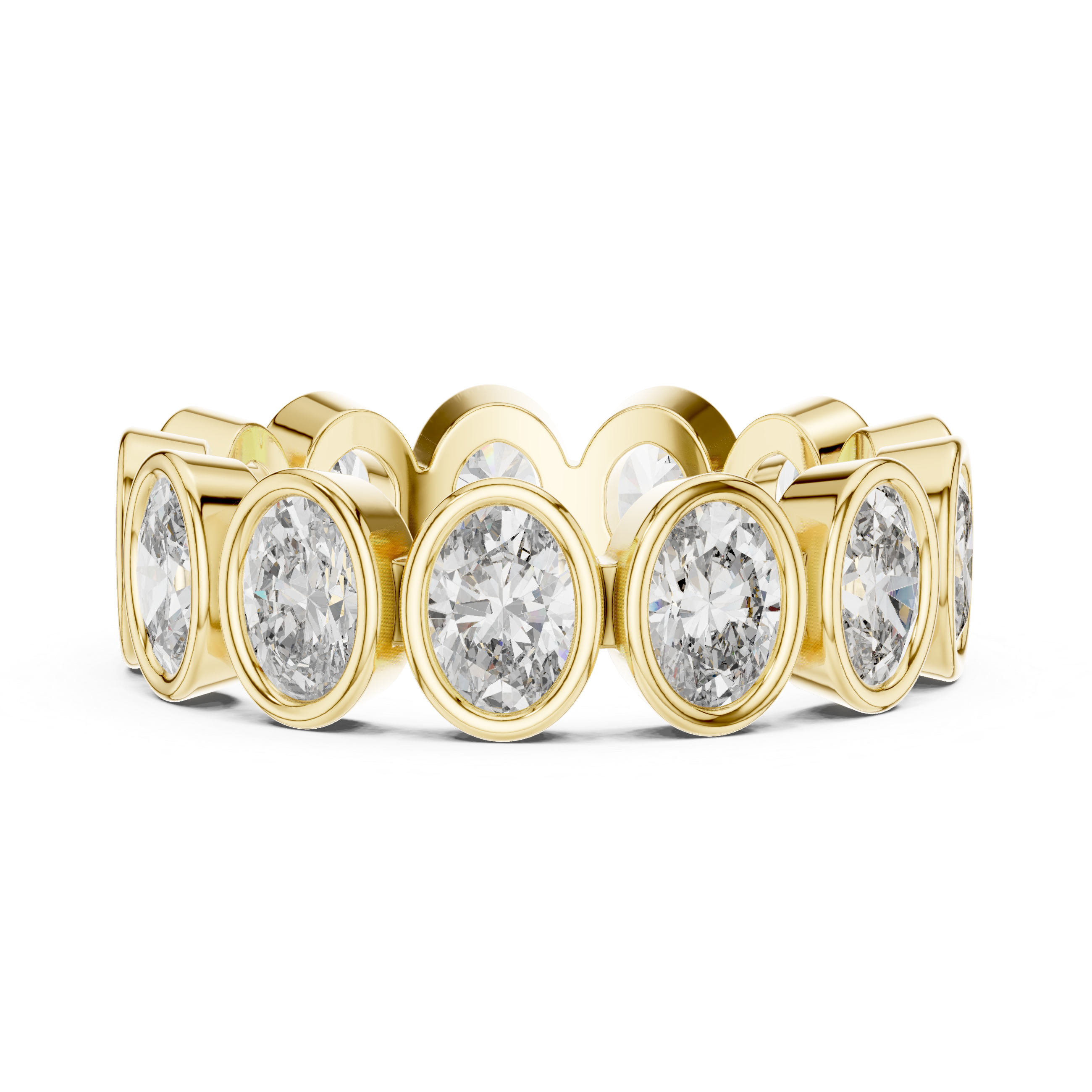 Silver Lining Lab Grown Diamond Cluster Ring