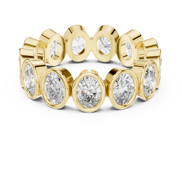 Silver Lining Lab Grown Diamond Cluster Ring