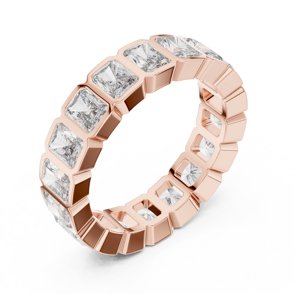 Honeycomb Cells Lab Grown Diamond Hex Ring