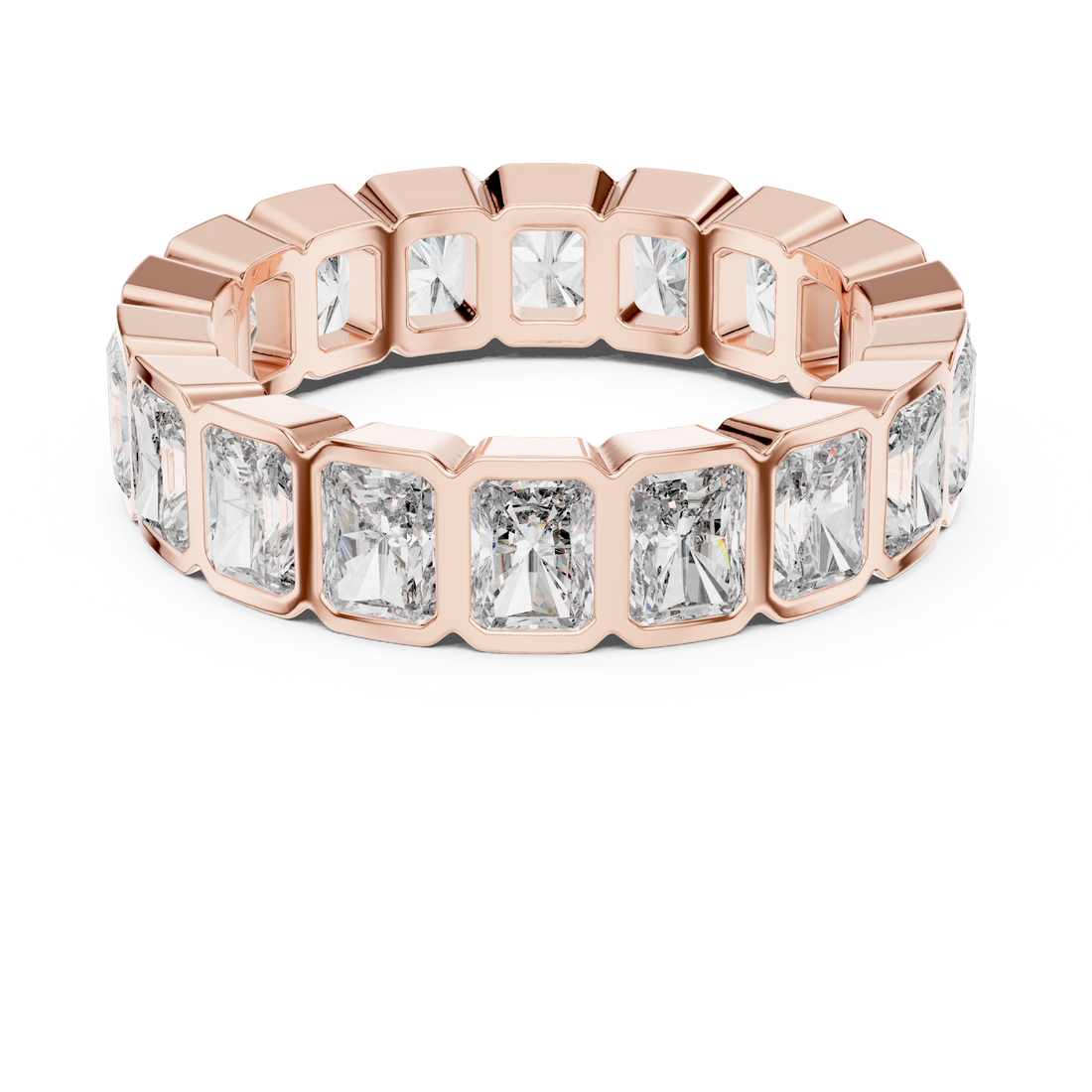 Honeycomb Cells Lab Grown Diamond Hex Ring