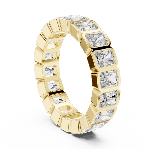 Honeycomb Cells Lab Grown Diamond Hex Ring