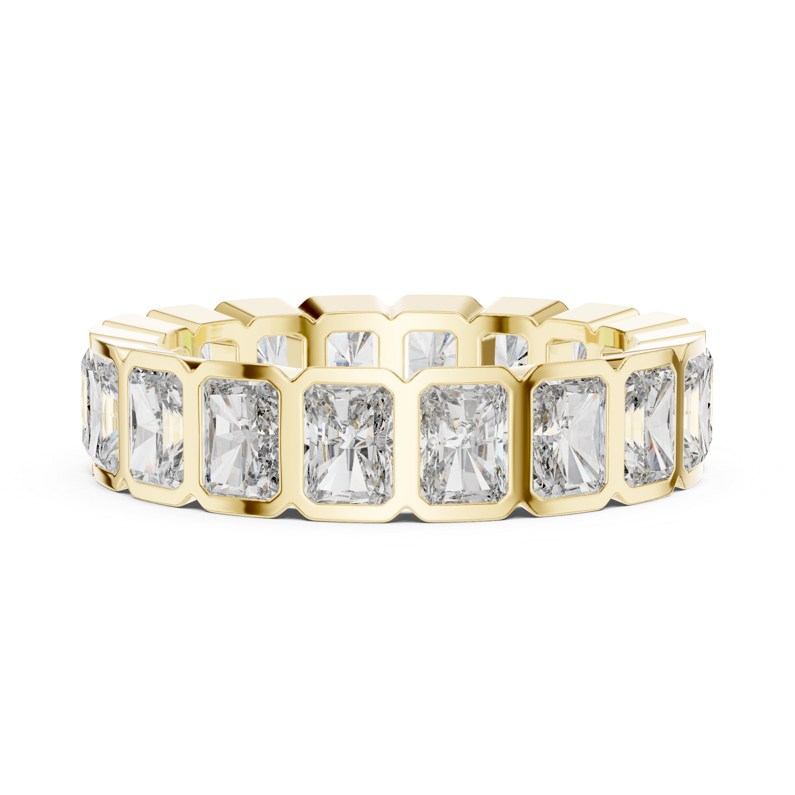 Honeycomb Cells Lab Grown Diamond Hex Ring