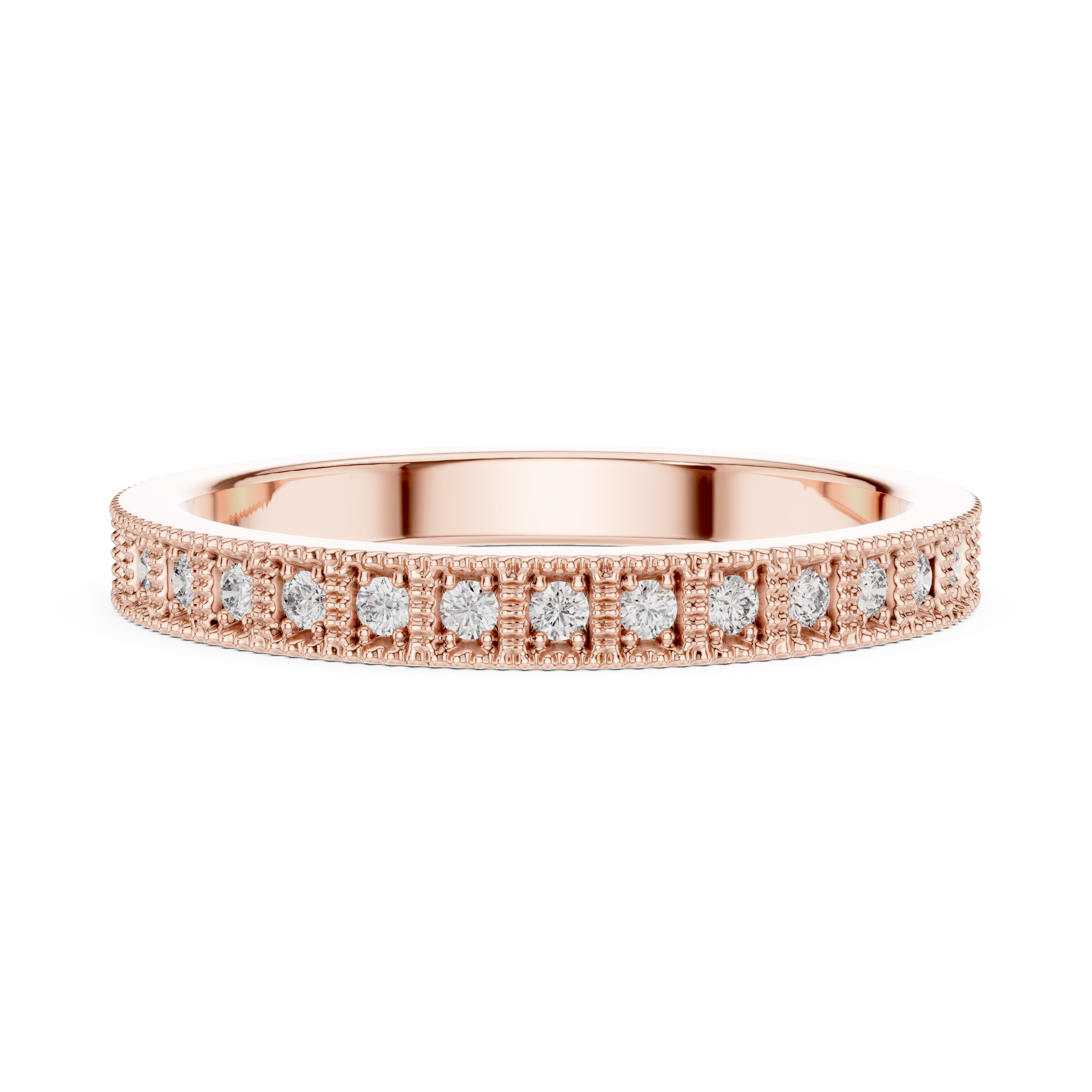 Urban Grid Lab Grown Diamond Bar Ring