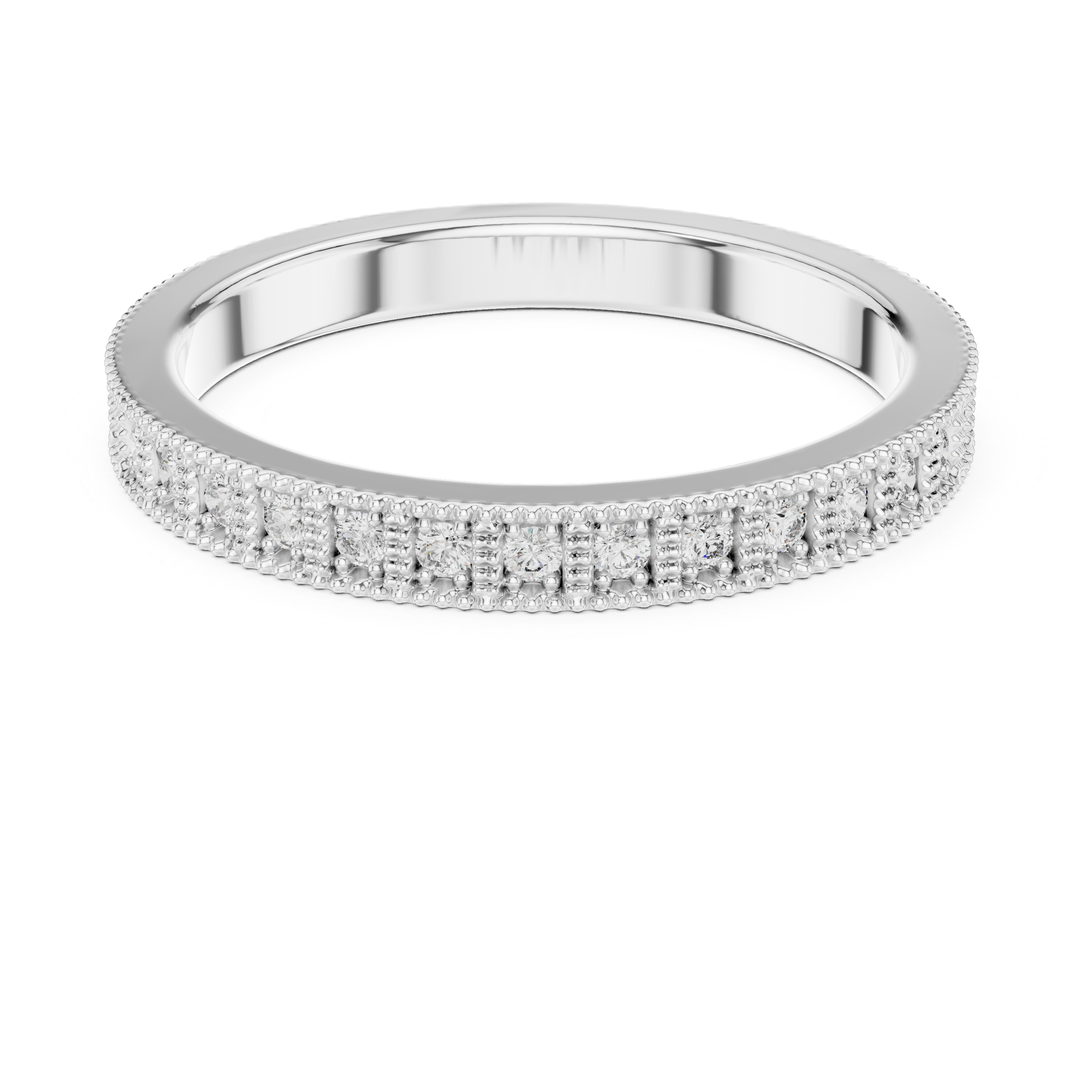 Urban Grid Lab Grown Diamond Bar Ring