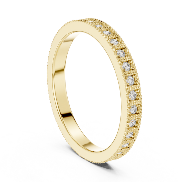Urban Grid Lab Grown Diamond Bar Ring