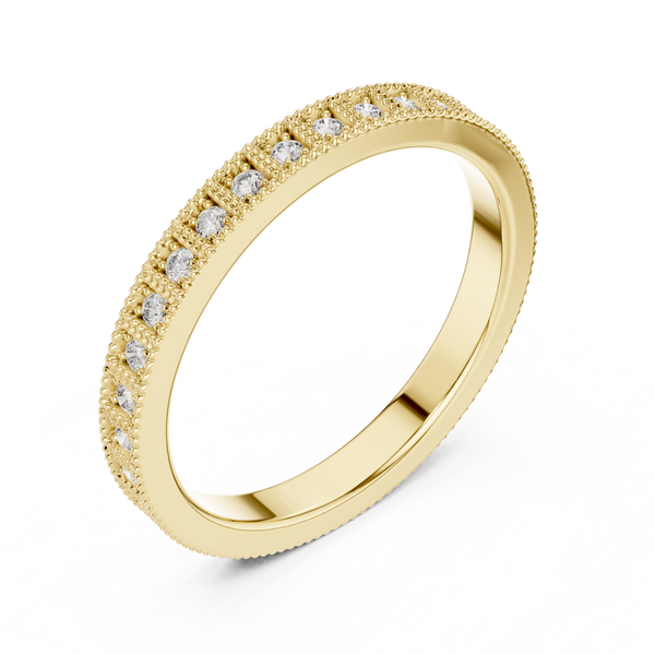 Urban Grid Lab Grown Diamond Bar Ring