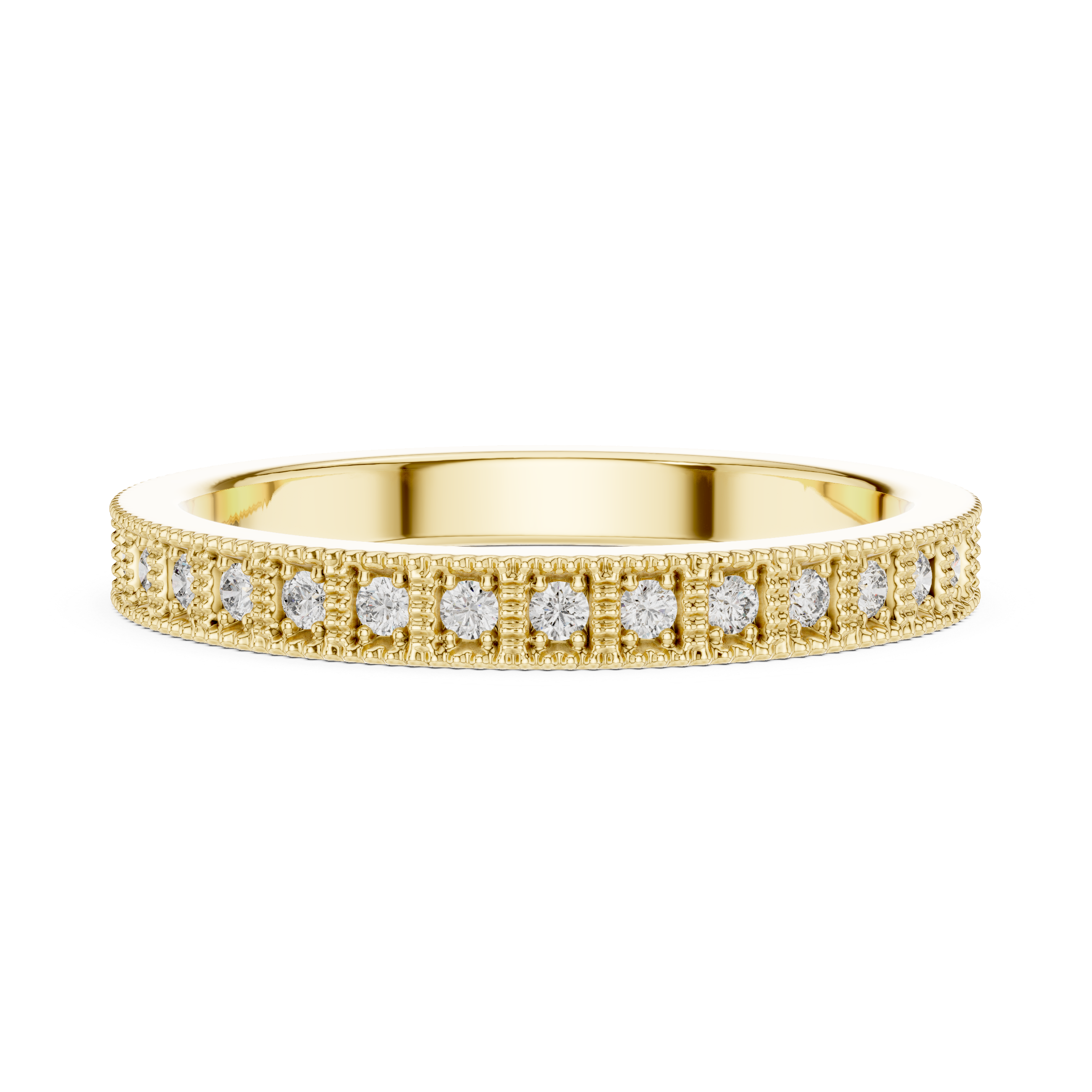 Urban Grid Lab Grown Diamond Bar Ring