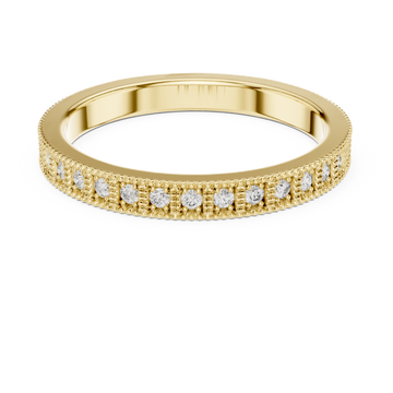 Urban Grid Lab Grown Diamond Bar Ring