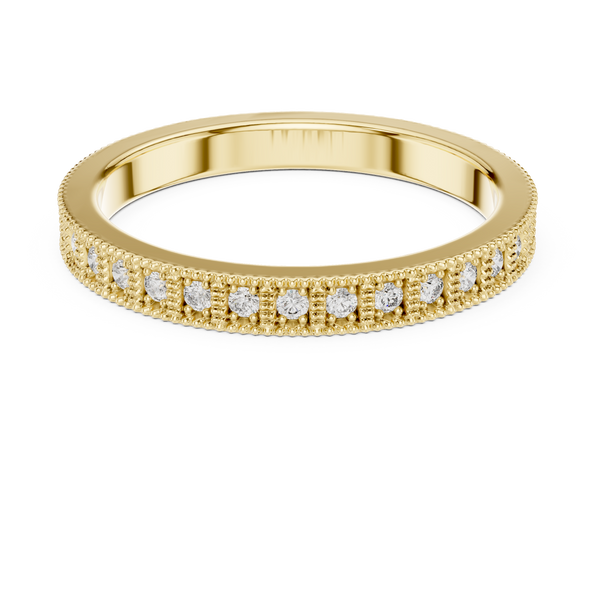 Urban Grid Lab Grown Diamond Bar Ring