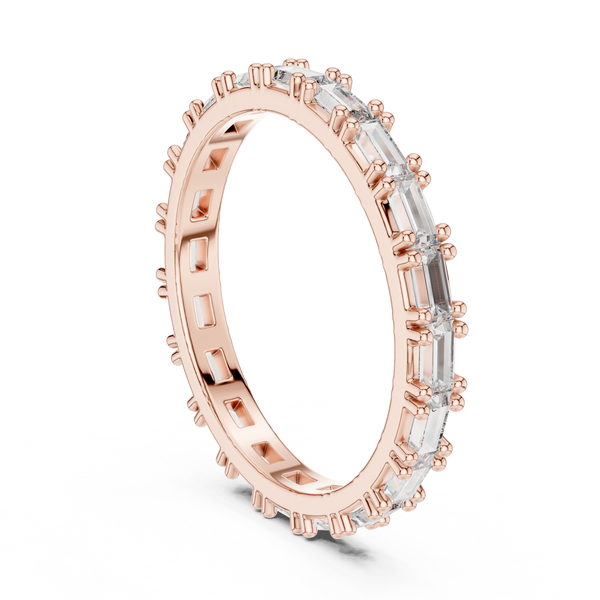 Aurora Bridge Lab Grown Diamond Three-Stone Ring