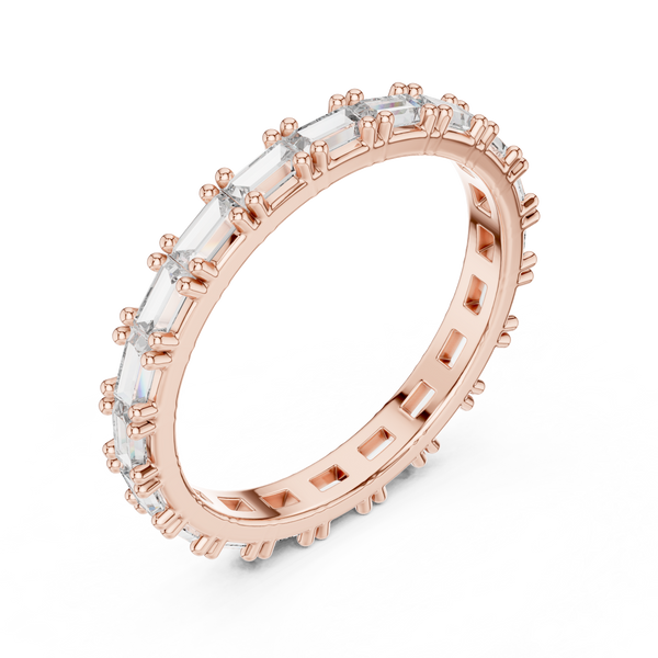 Aurora Bridge Lab Grown Diamond Three-Stone Ring