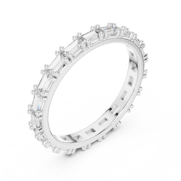 Aurora Bridge Lab Grown Diamond Three-Stone Ring