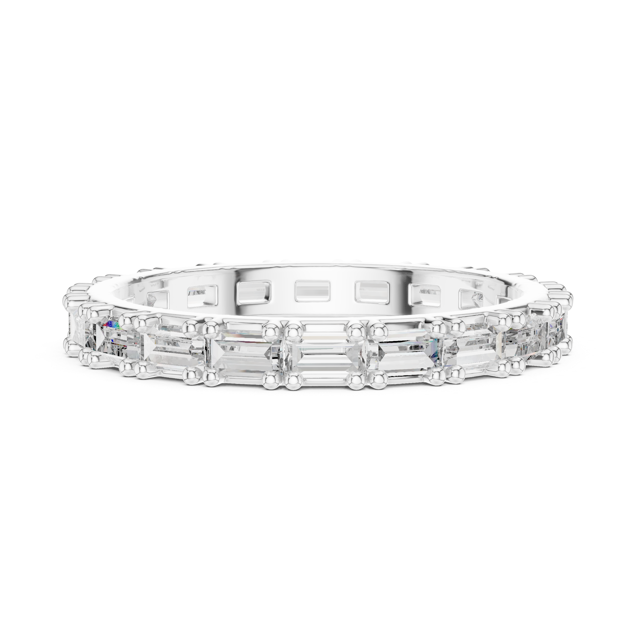 Aurora Bridge Lab Grown Diamond Three-Stone Ring