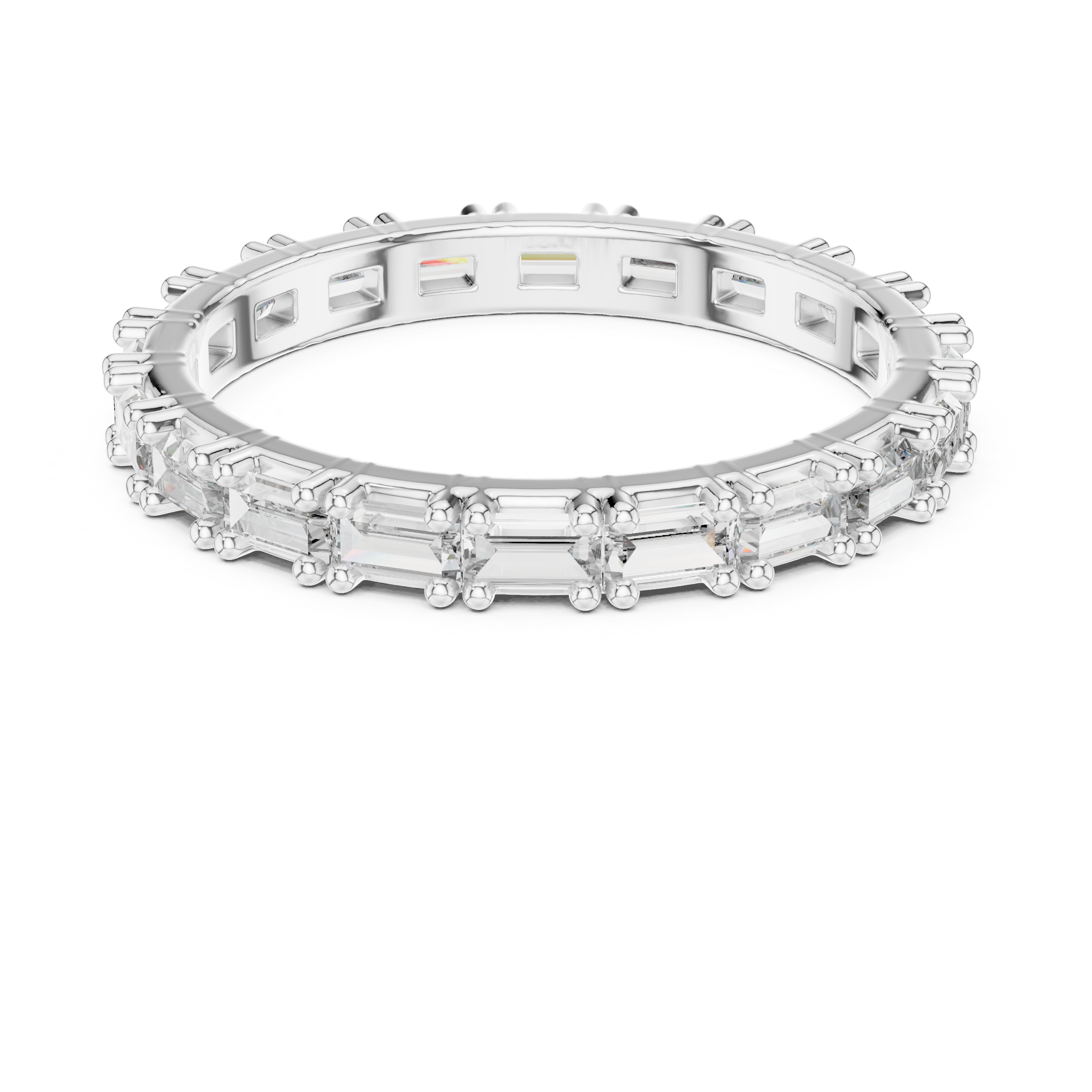 Aurora Bridge Lab Grown Diamond Three-Stone Ring