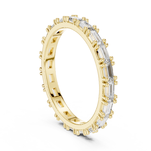 Aurora Bridge Lab Grown Diamond Three-Stone Ring