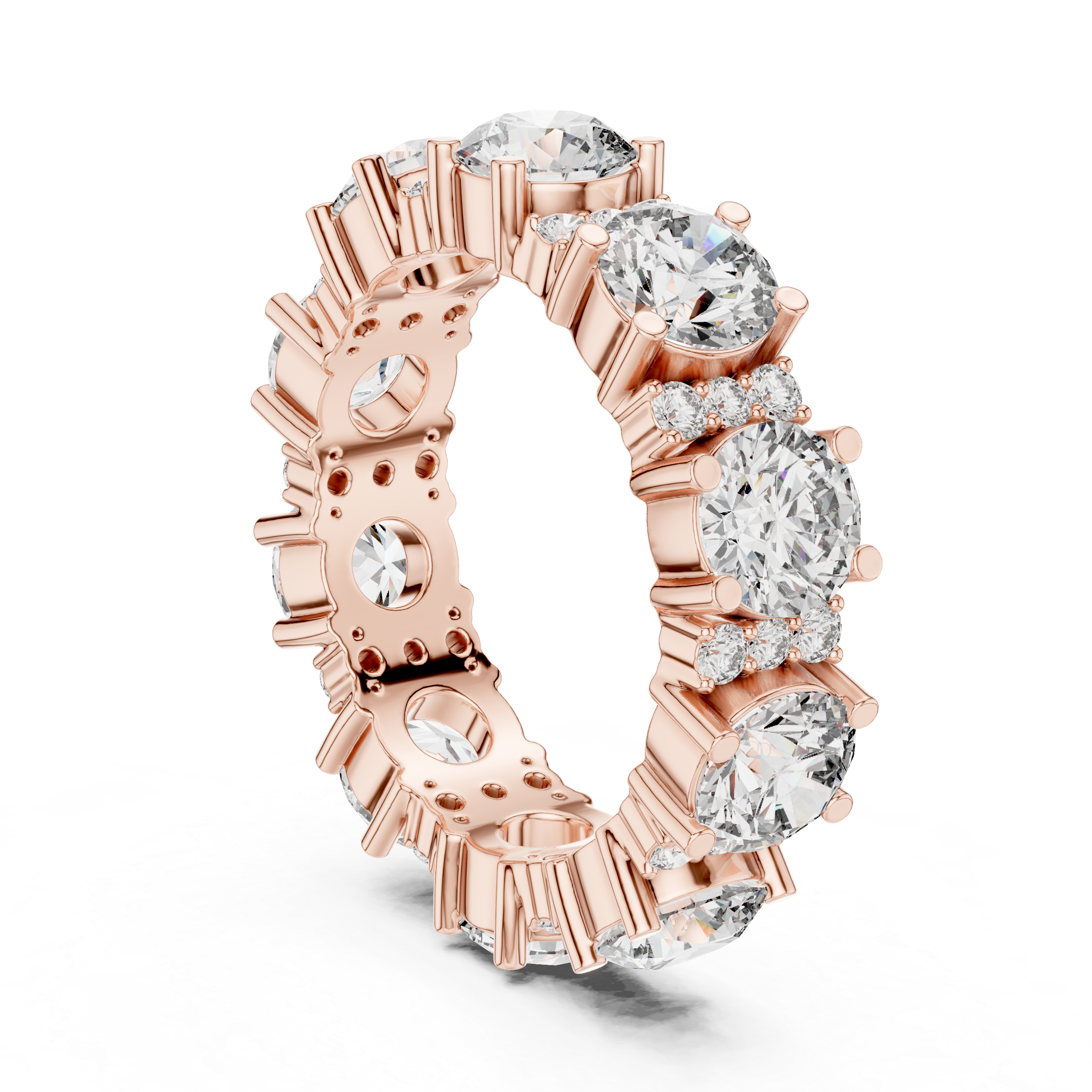 Nova Beam Lab Grown Diamond Emerald Ring