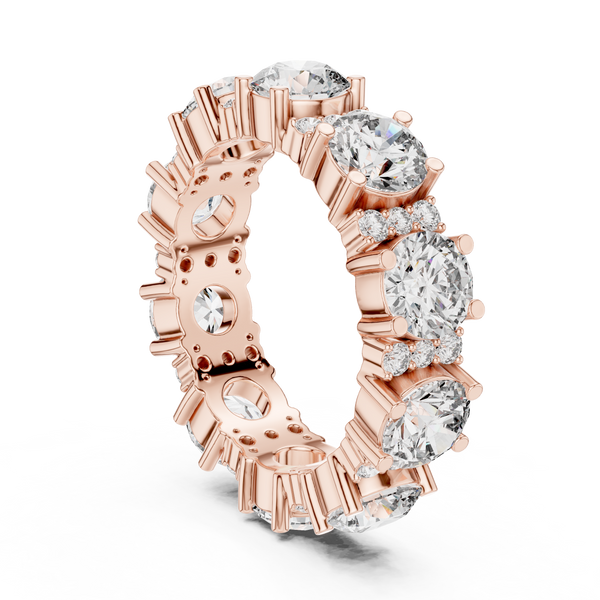 Nova Beam Lab Grown Diamond Emerald Ring