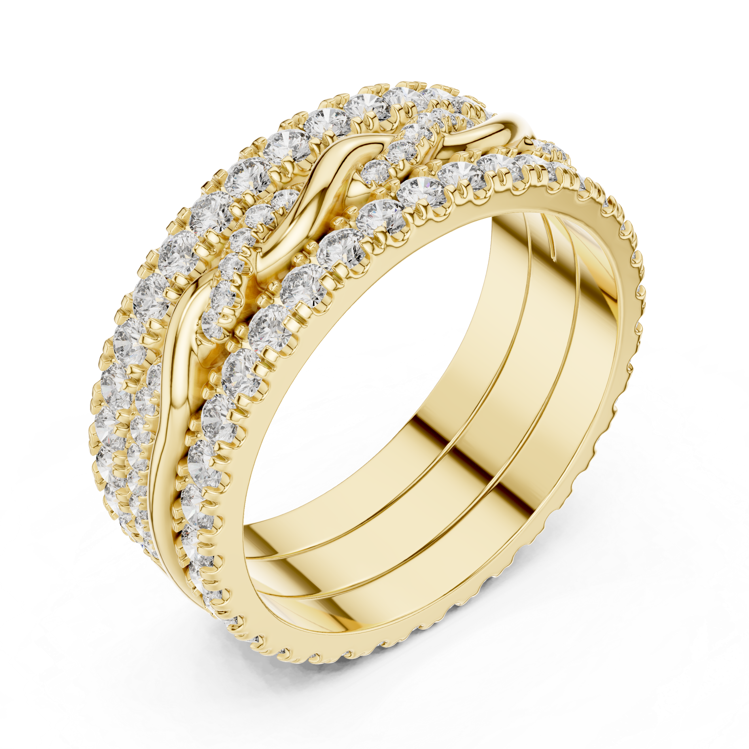 Pure Radiance Lab Grown Diamond Solitaire Ring