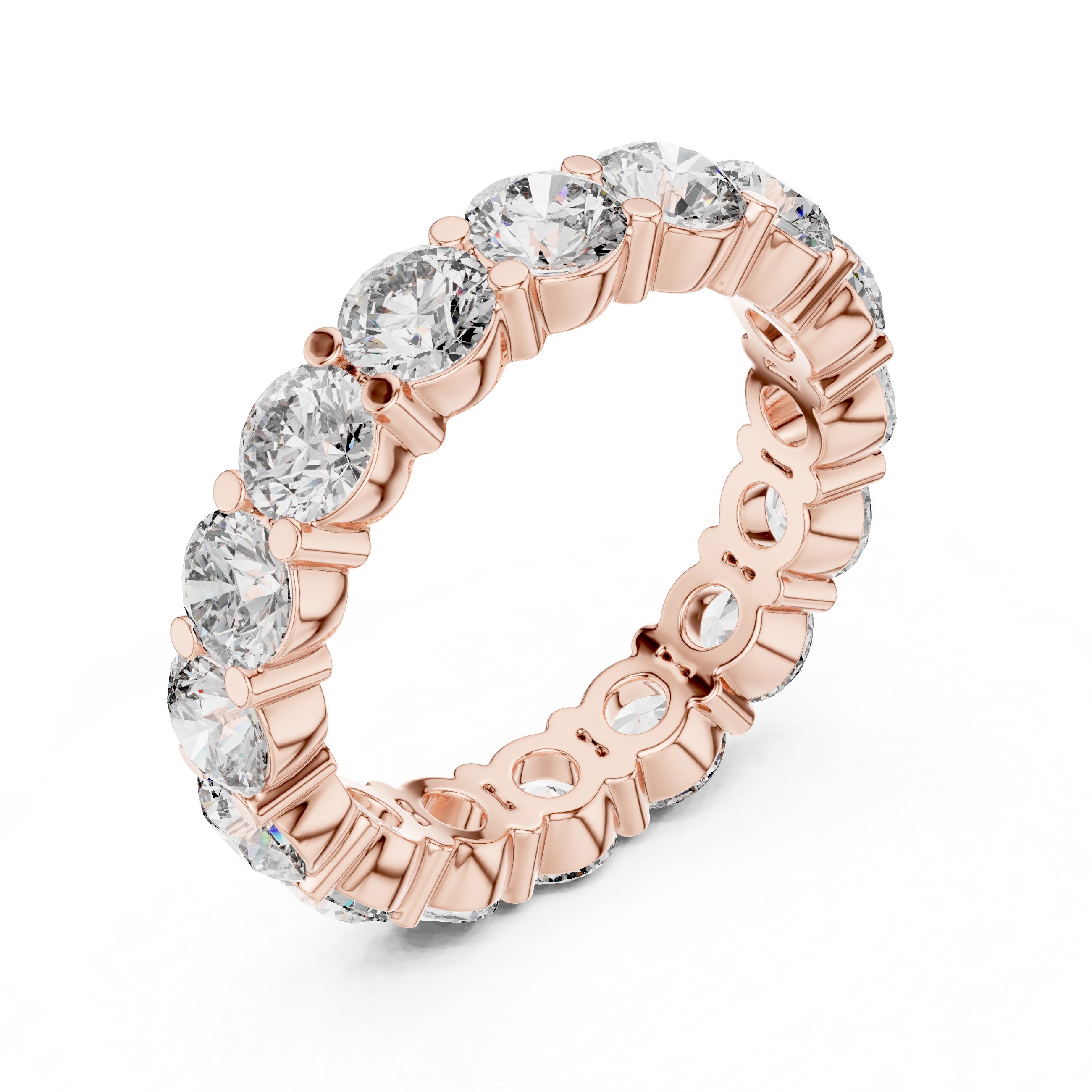 Starry Nebula Lab Grown Diamond Cluster Ring