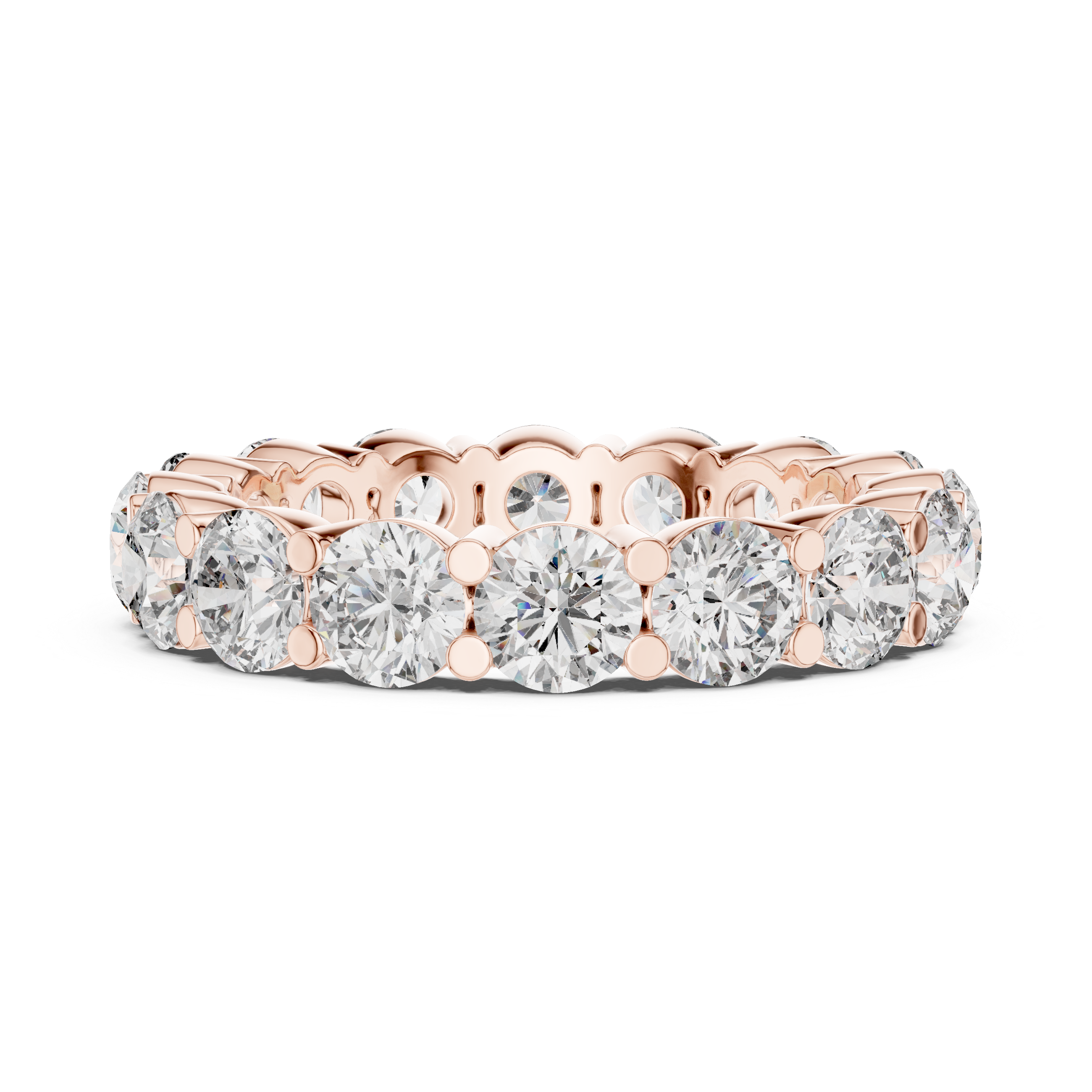 Starry Nebula Lab Grown Diamond Cluster Ring