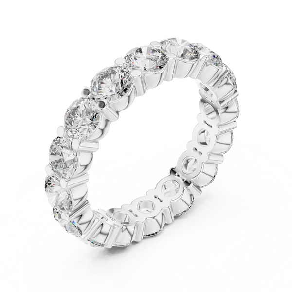Starry Nebula Lab Grown Diamond Cluster Ring