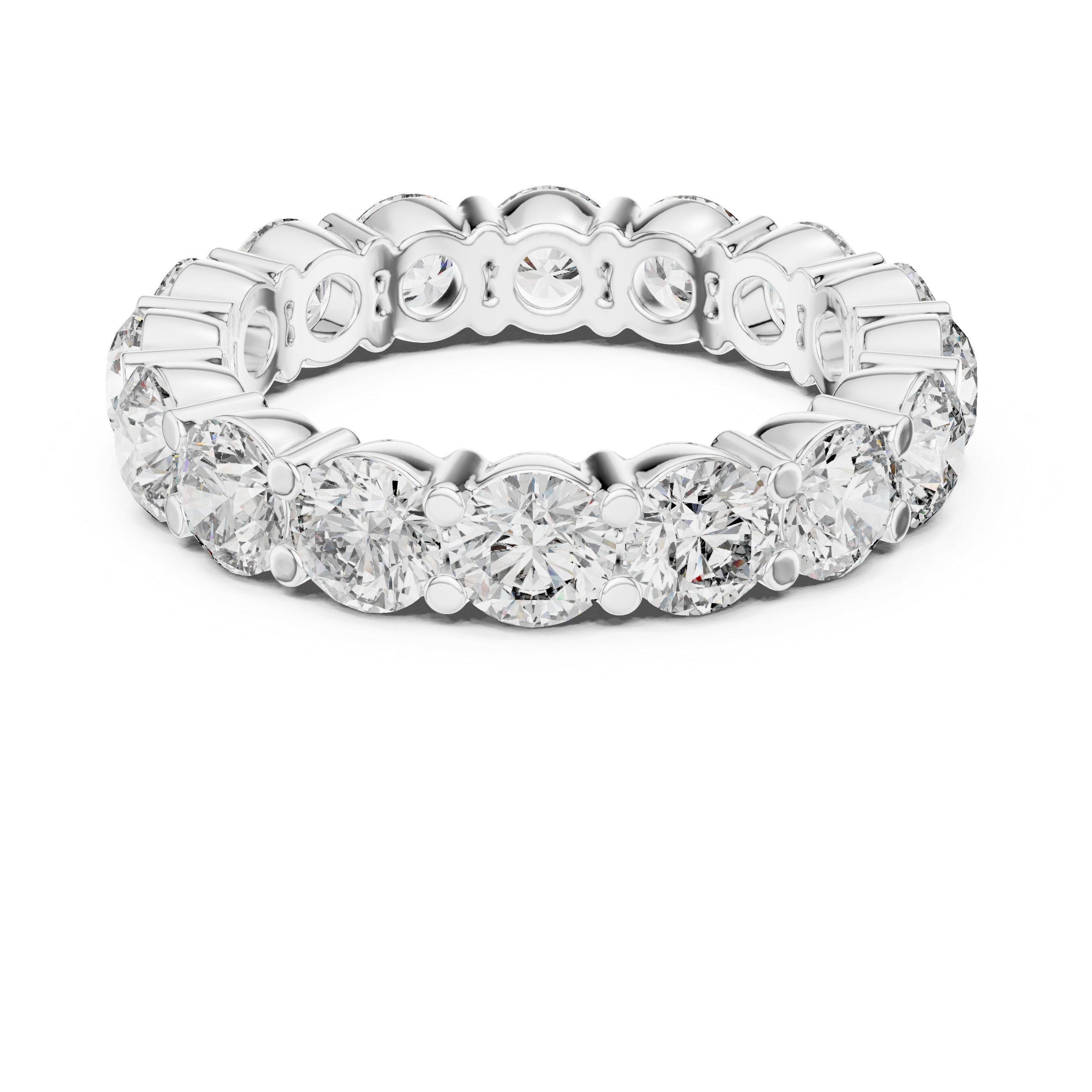 Starry Nebula Lab Grown Diamond Cluster Ring