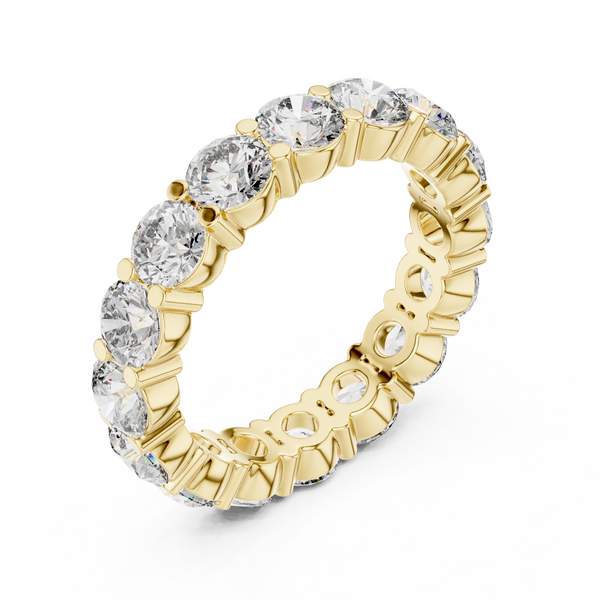 Starry Nebula Lab Grown Diamond Cluster Ring