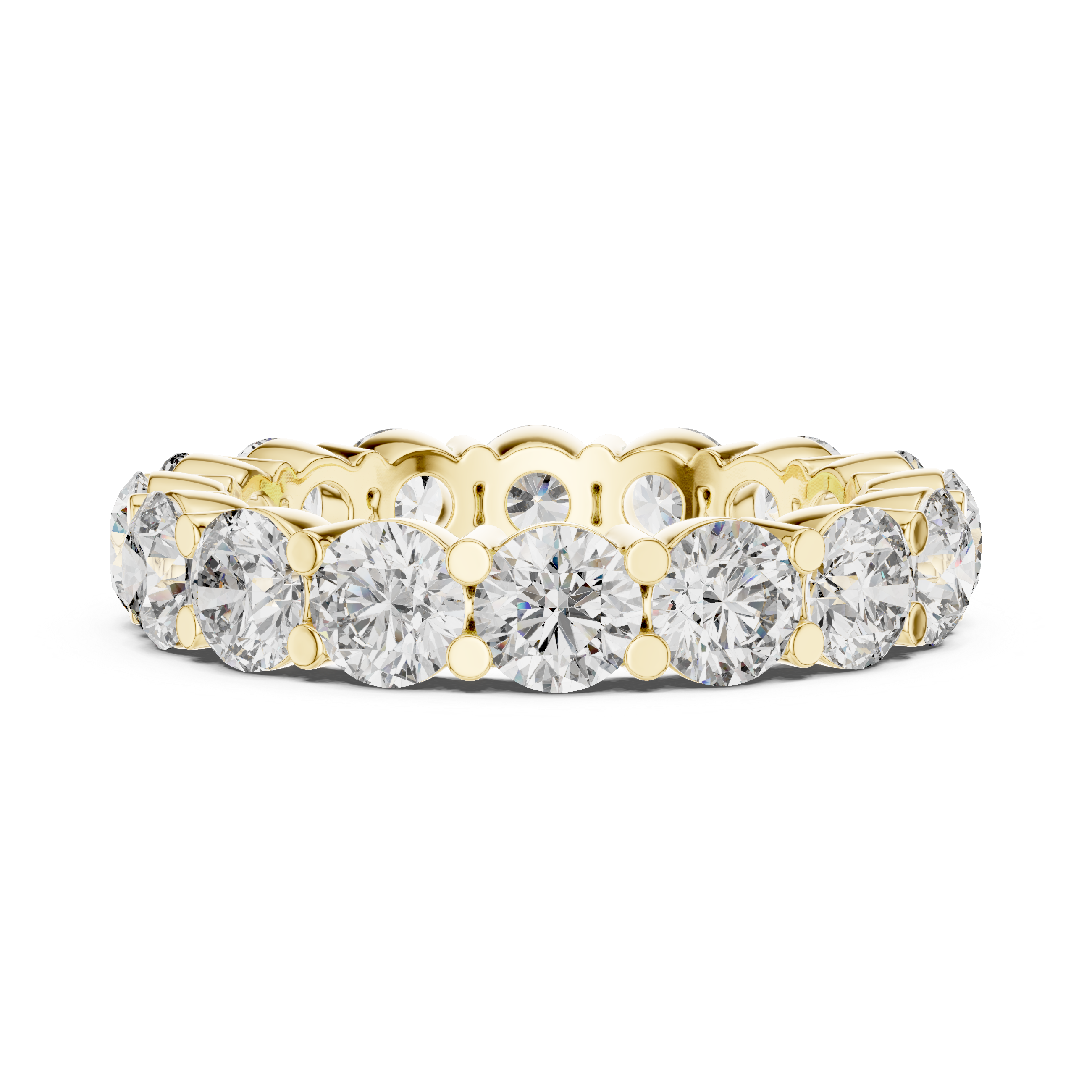 Starry Nebula Lab Grown Diamond Cluster Ring