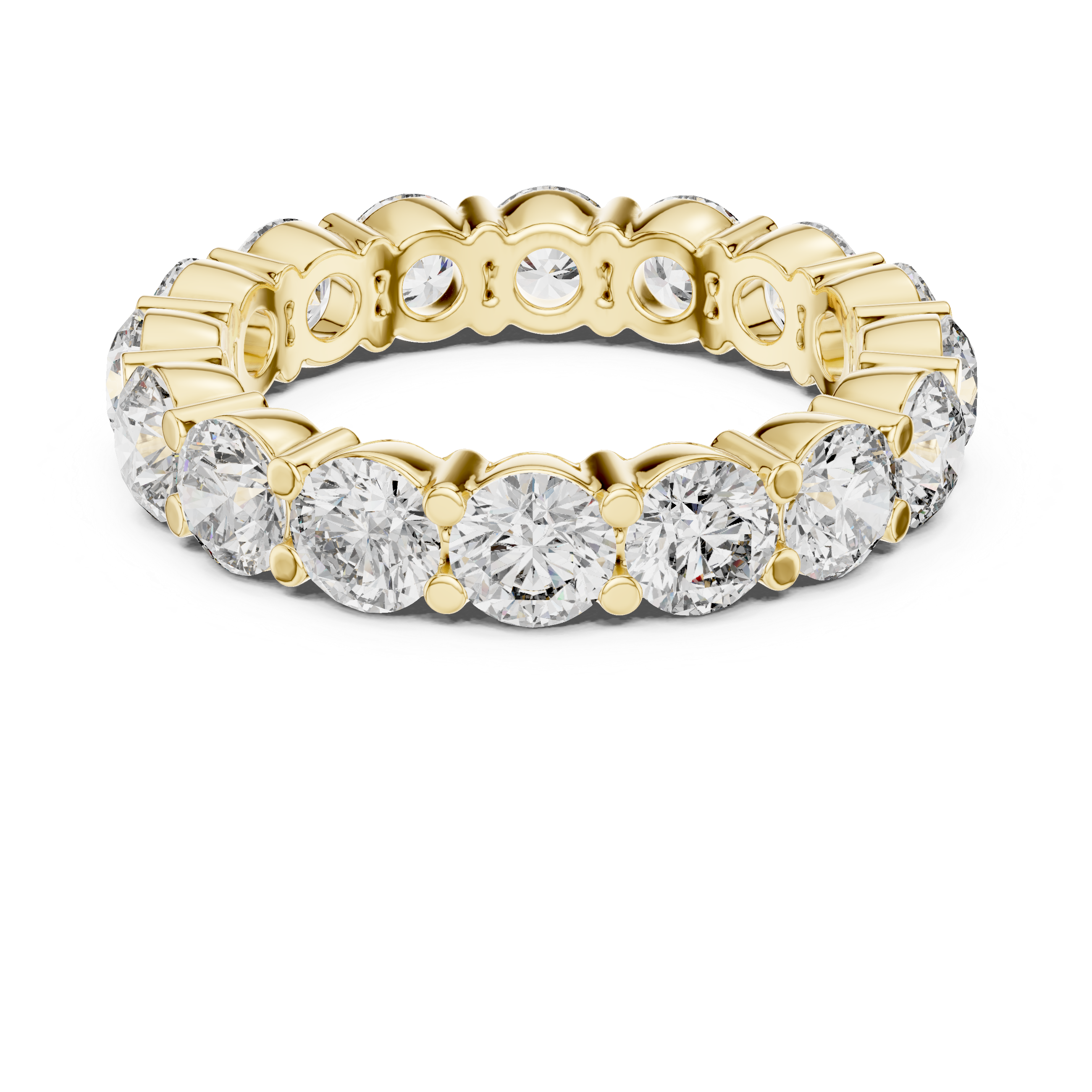 Starry Nebula Lab Grown Diamond Cluster Ring