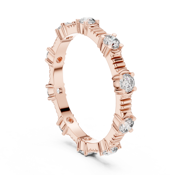 Twilight Lace Lab Grown Diamond Filigree Ring