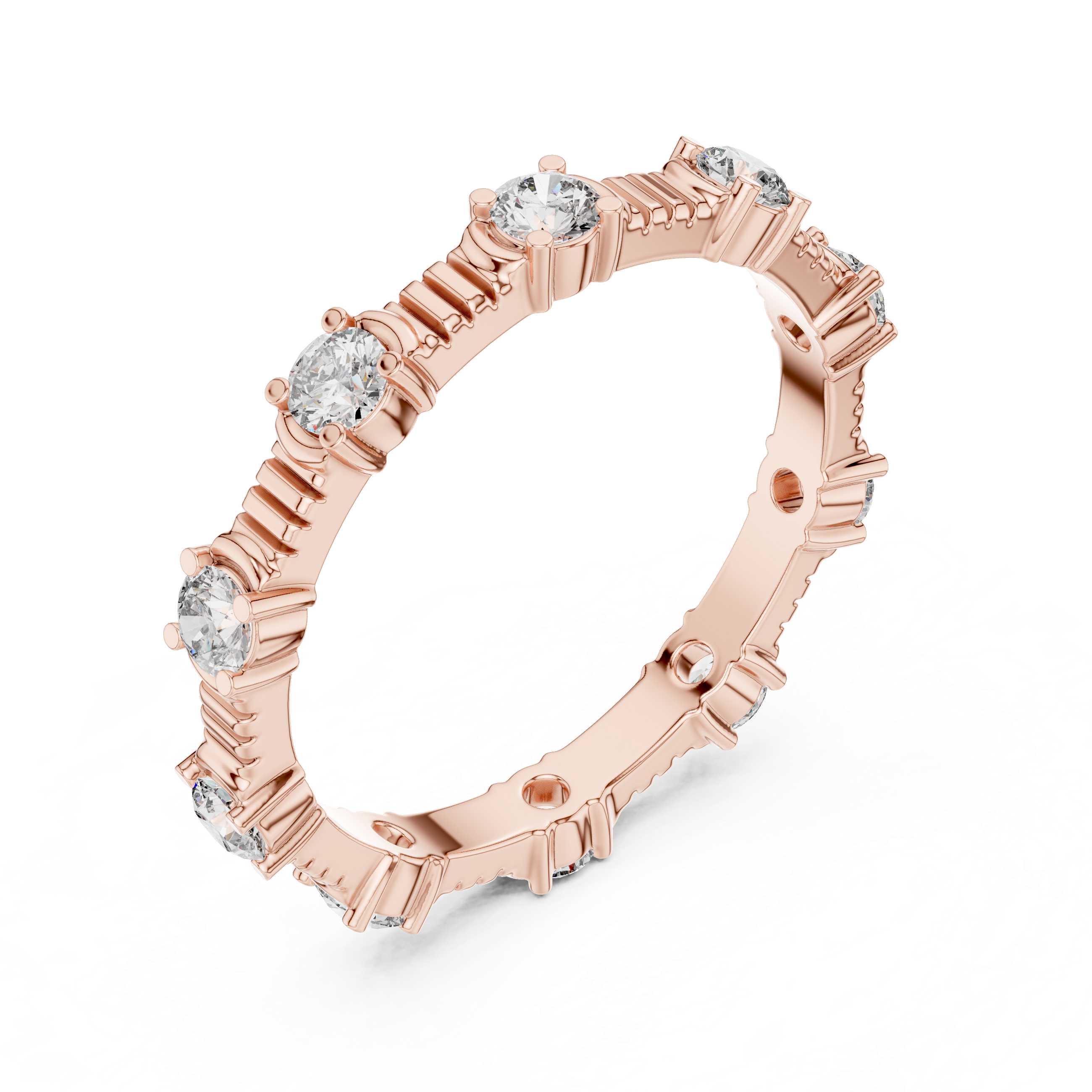 Twilight Lace Lab Grown Diamond Filigree Ring