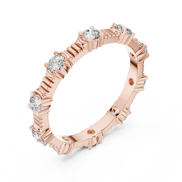 Twilight Lace Lab Grown Diamond Filigree Ring