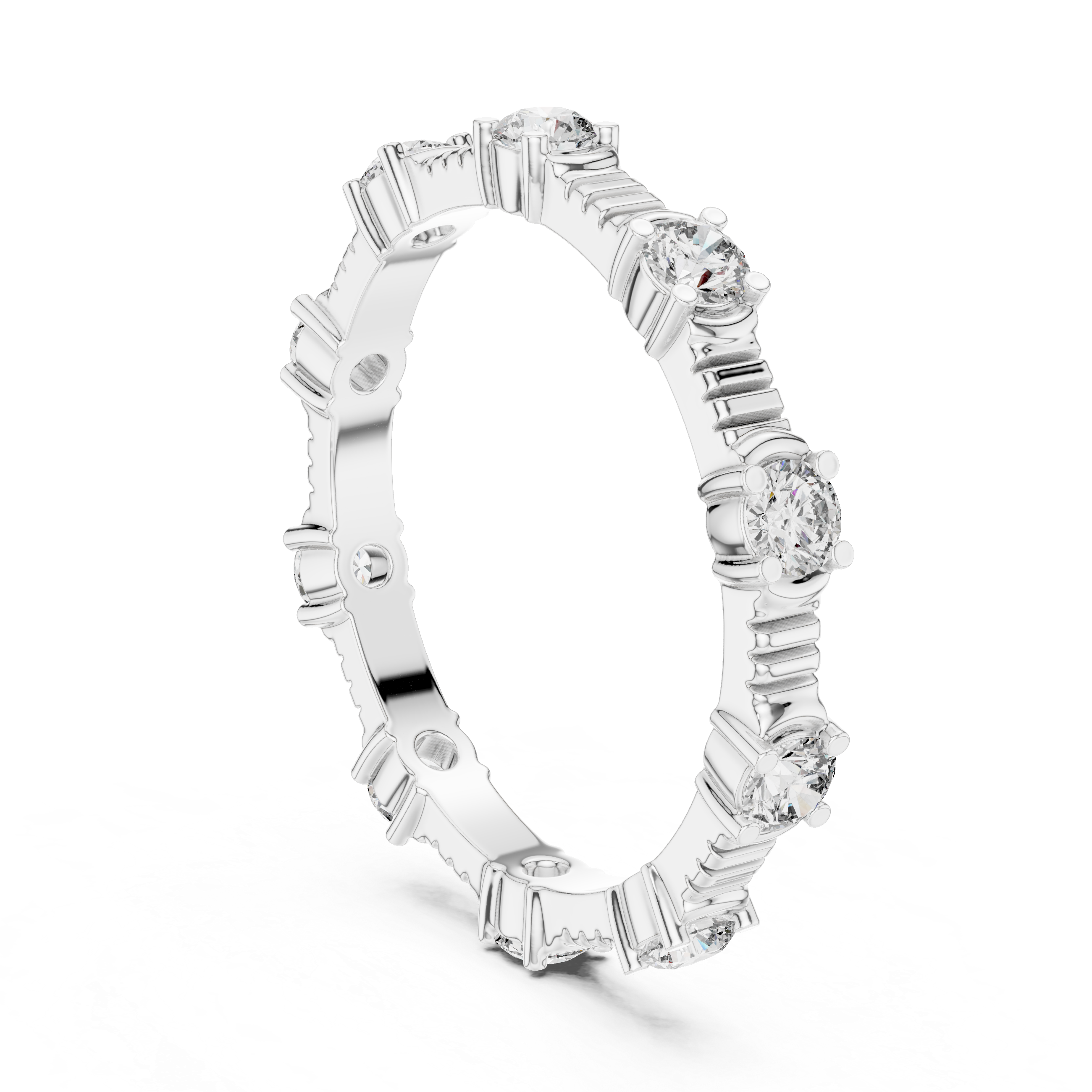 Twilight Lace Lab Grown Diamond Filigree Ring