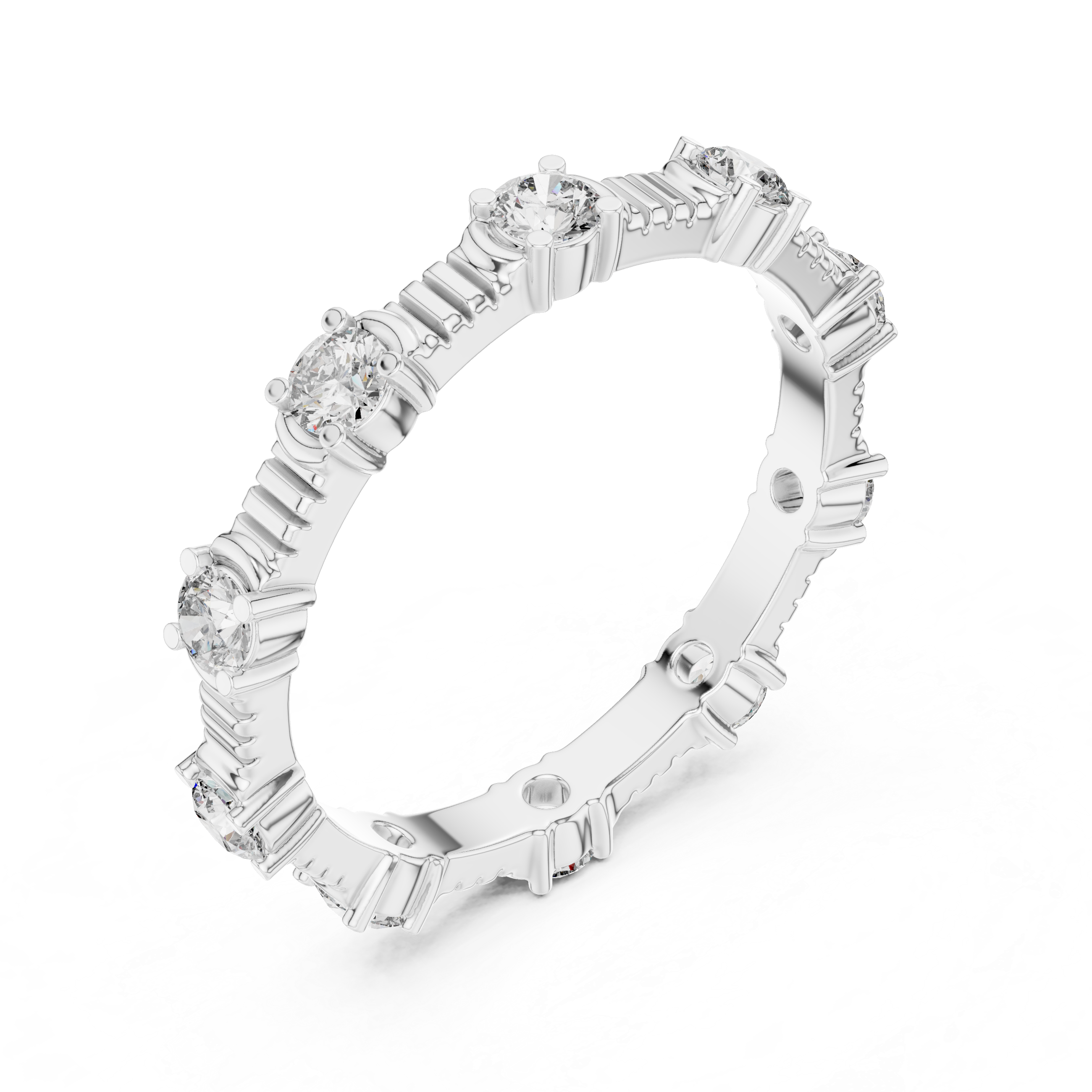 Twilight Lace Lab Grown Diamond Filigree Ring