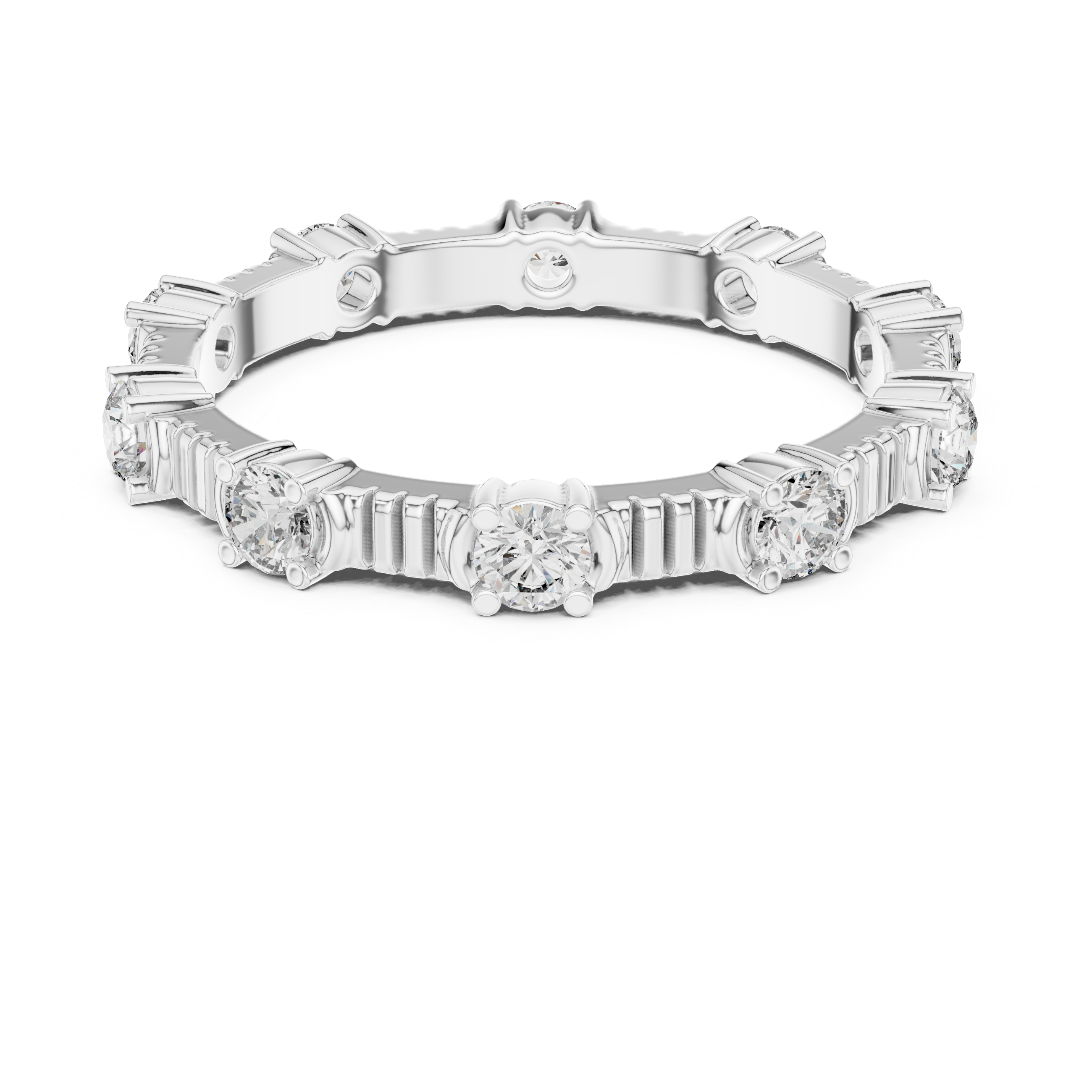Twilight Lace Lab Grown Diamond Filigree Ring