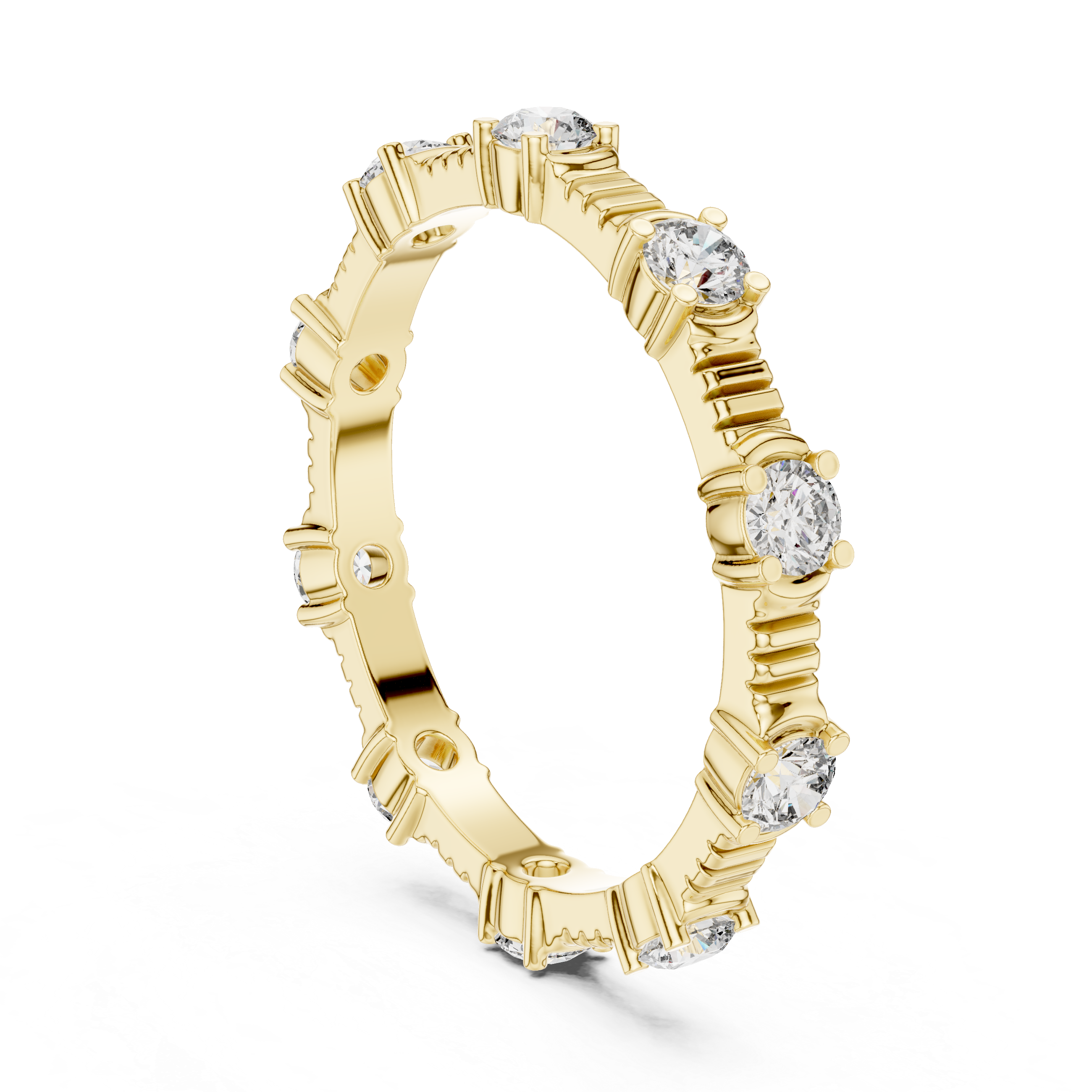 Twilight Lace Lab Grown Diamond Filigree Ring