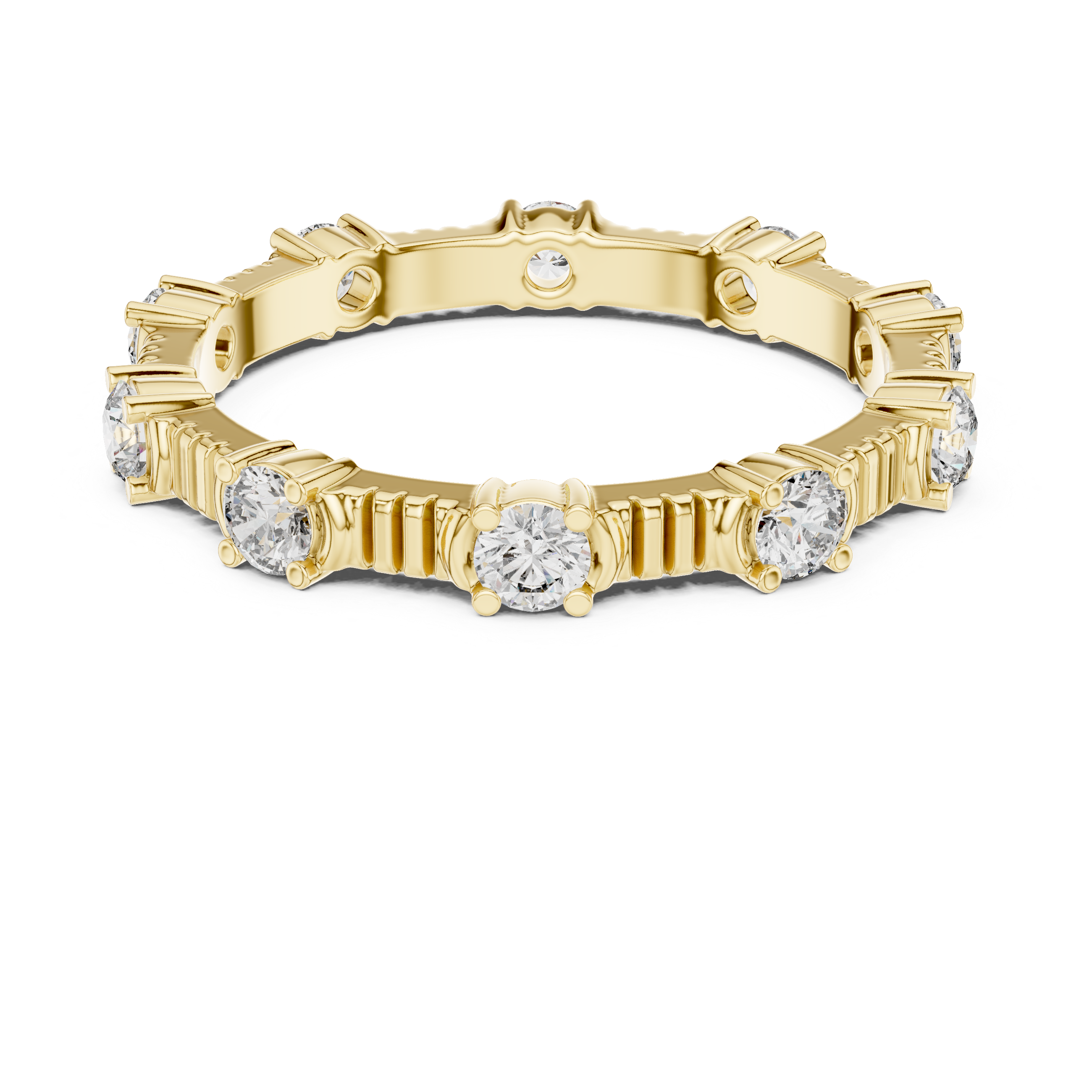 Twilight Lace Lab Grown Diamond Filigree Ring