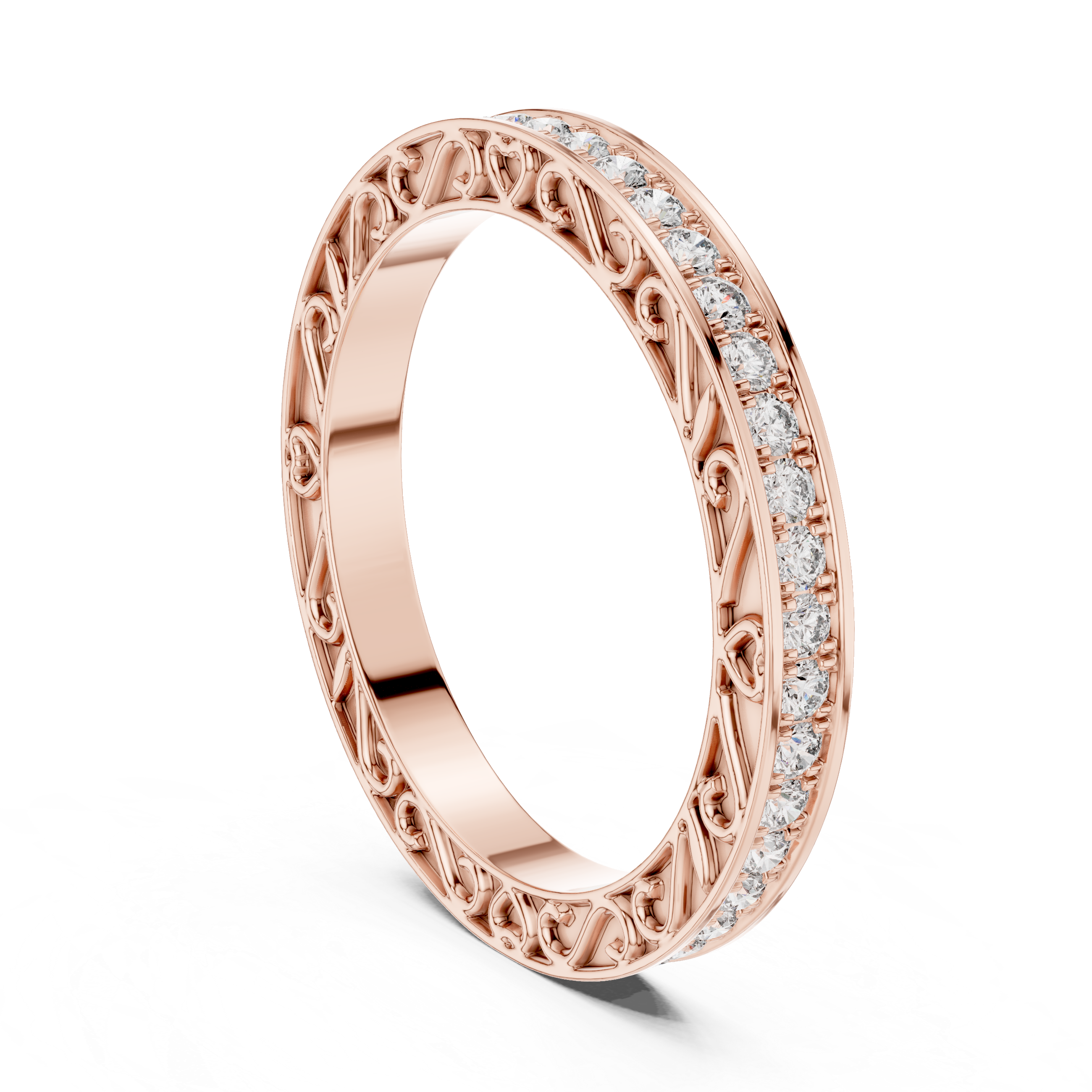 Velvet Glow Lab Grown Diamond Halo Ring
