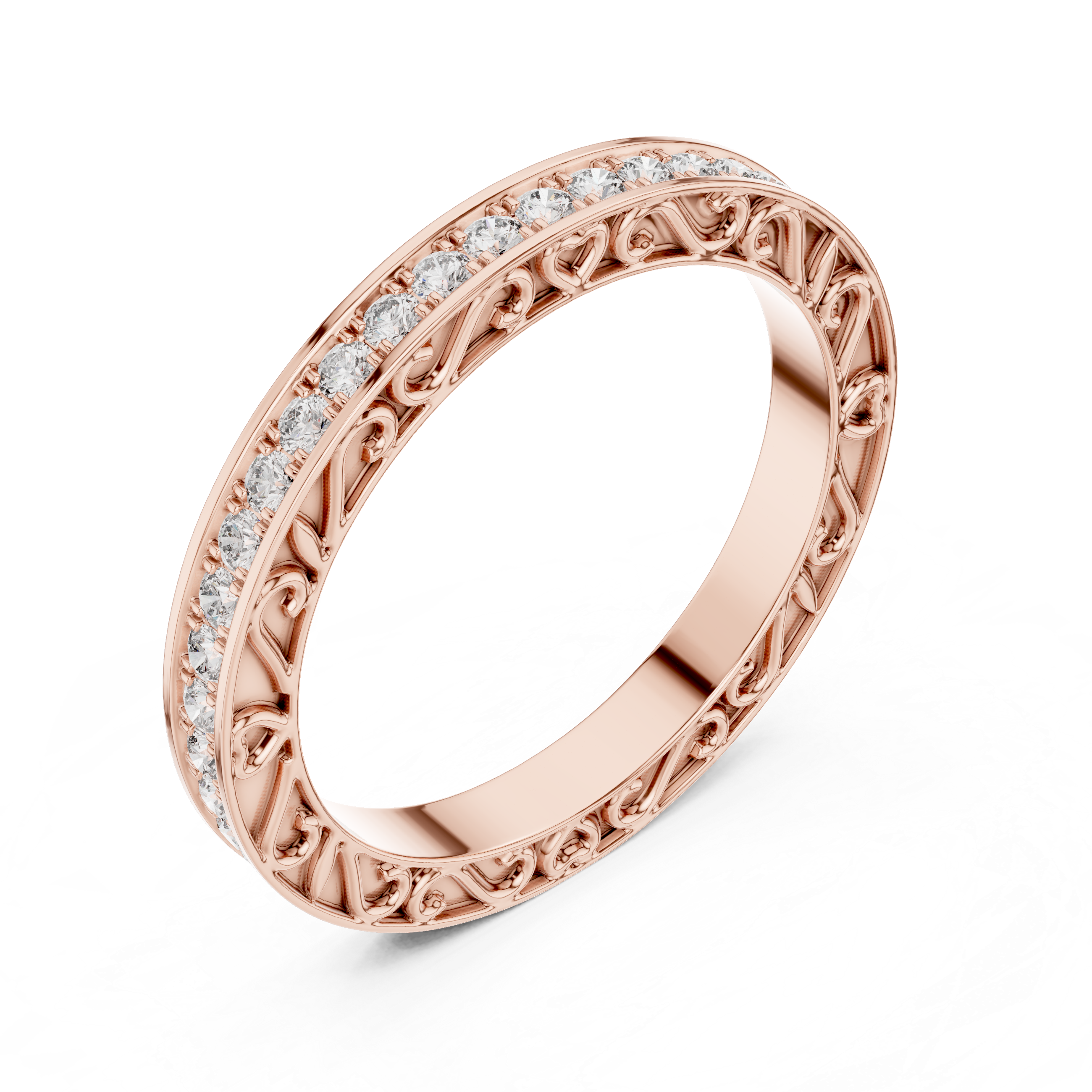Velvet Glow Lab Grown Diamond Halo Ring