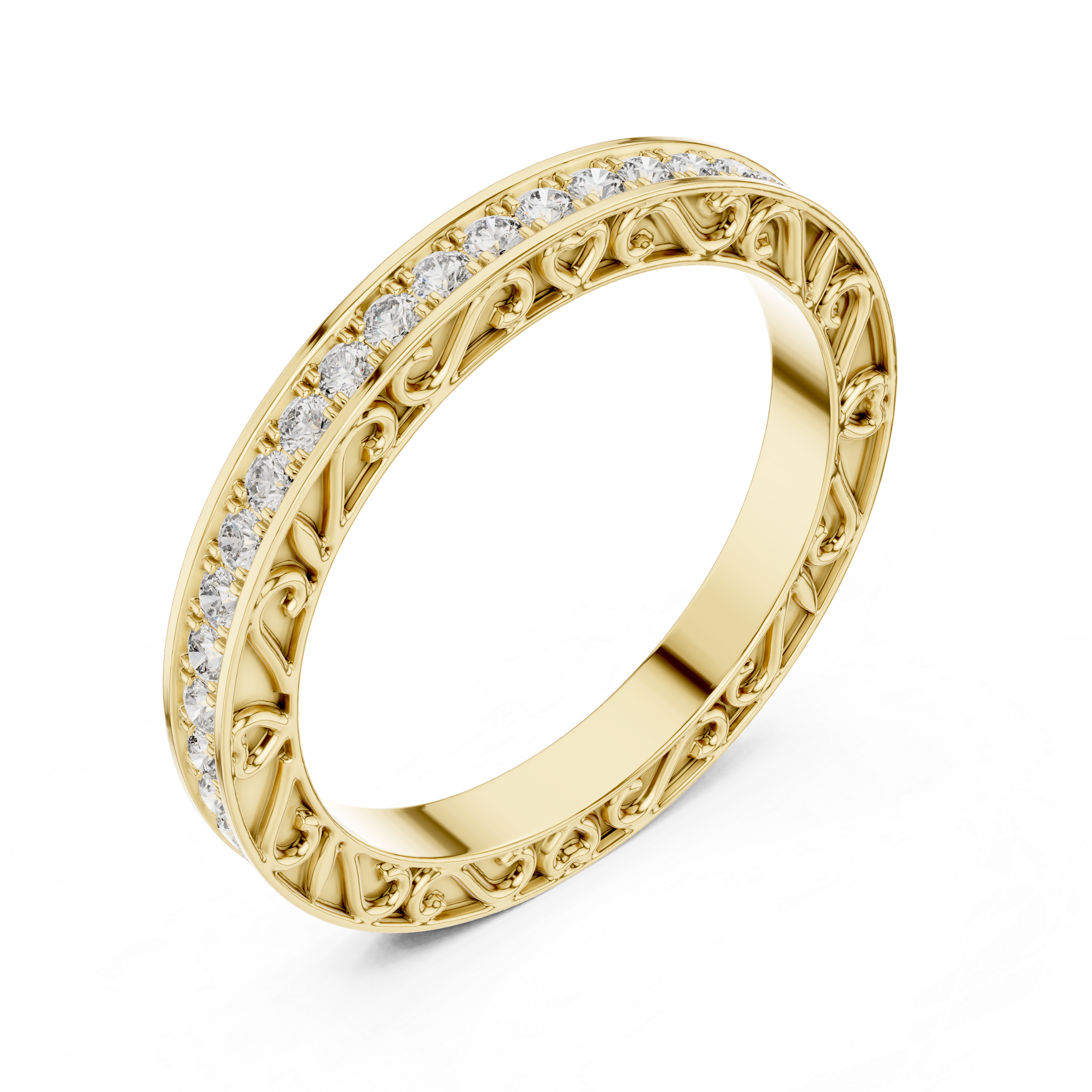 Velvet Glow Lab Grown Diamond Halo Ring