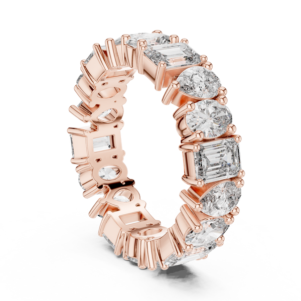 Island Pear Classic Lab Grown Diamond Ring